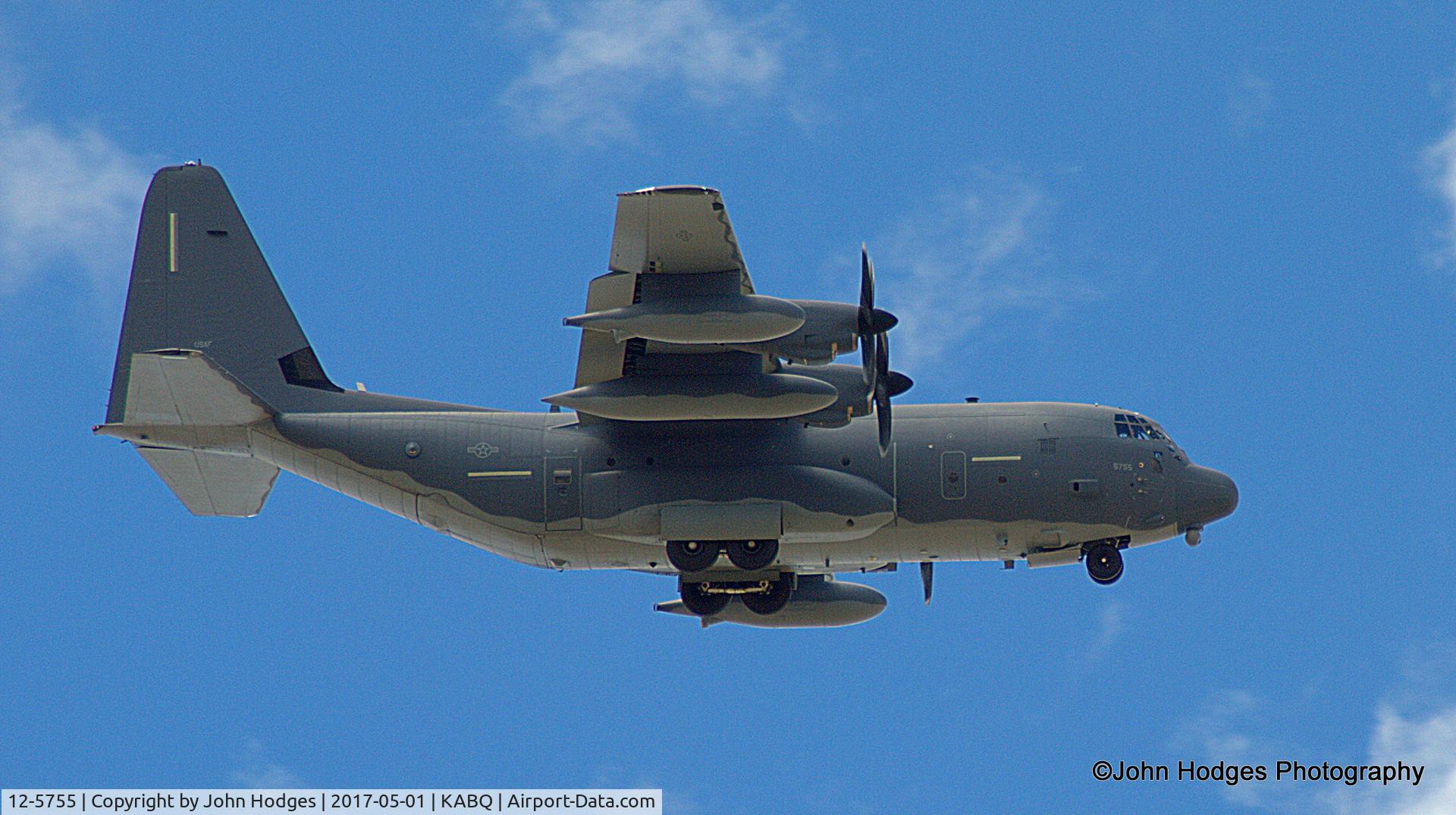 12-5755, 2014 Lockheed HC-130J Hercules C/N 382-5755, Playing around Kirtland