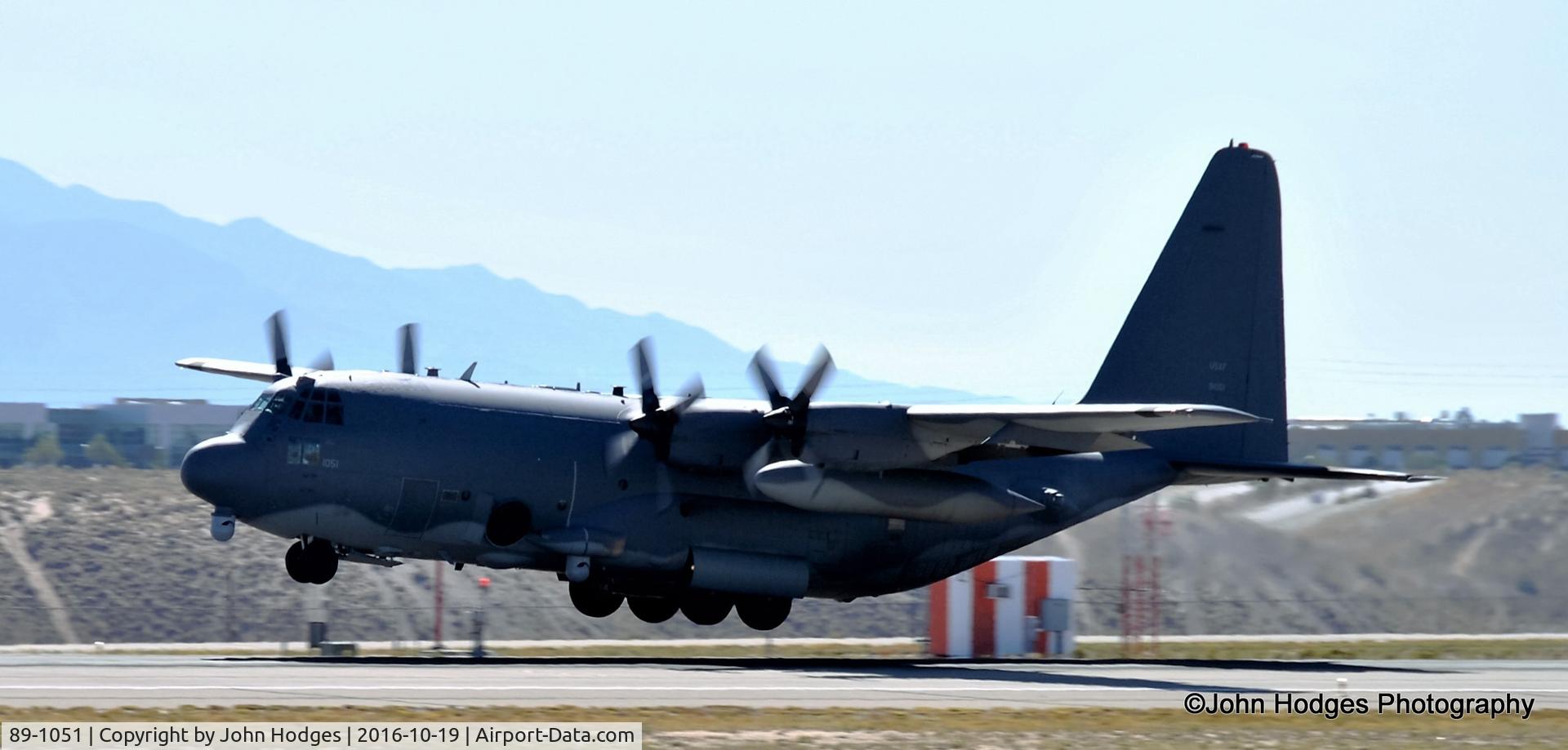 89-1051, Lockheed AC-130W Stinger II C/N 382-5198, Landing at KABQ