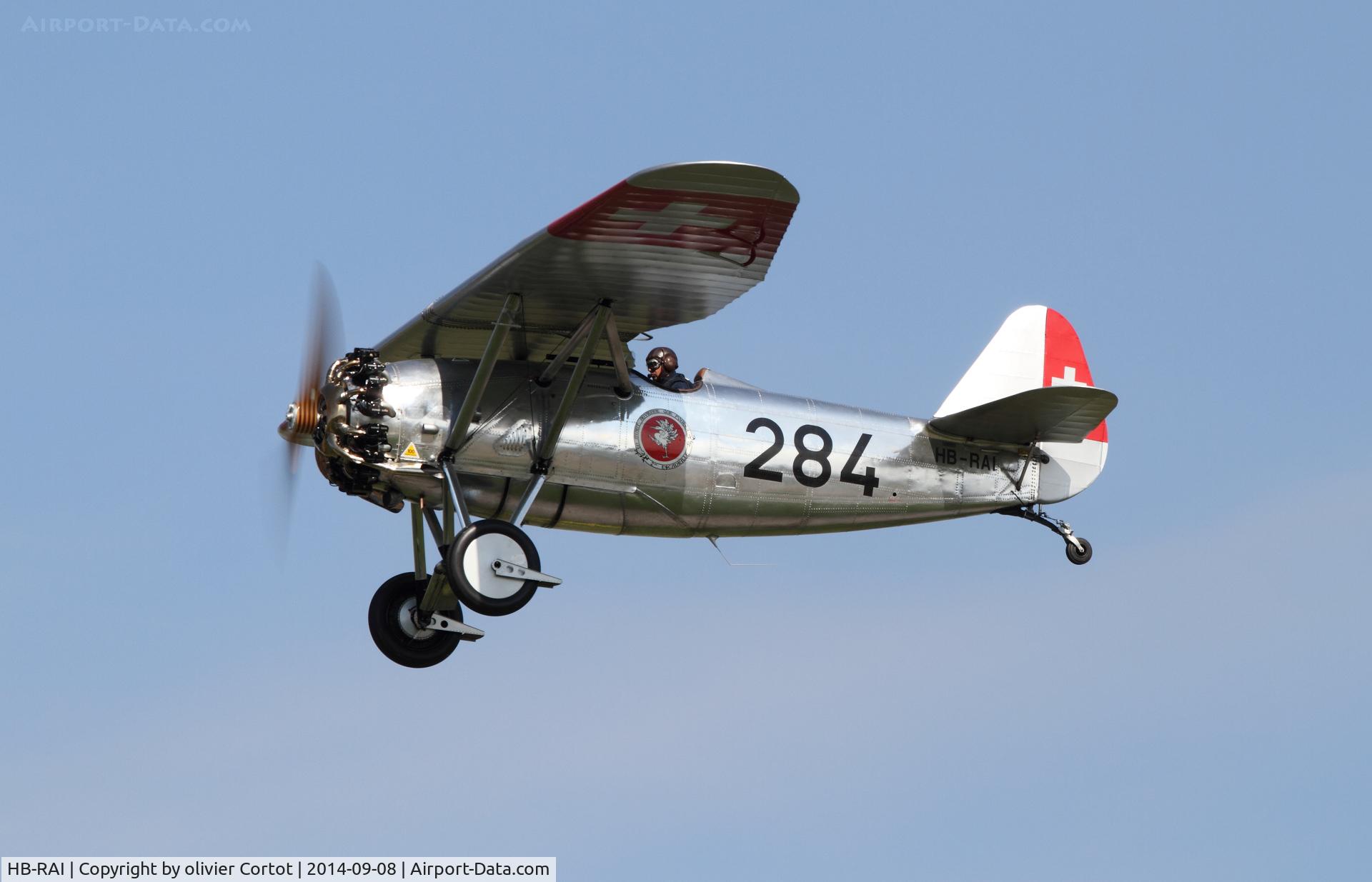 HB-RAI, 1931 Dewoitine D.26 C/N 276, Leaving Payerne after Air 14