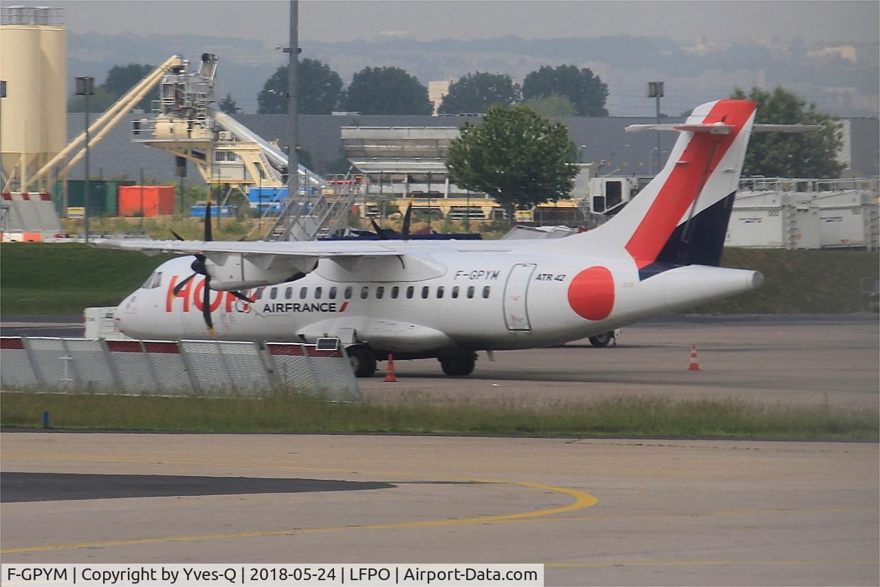 F-GPYM, 1997 ATR 42-500 C/N 520, ATR 42-500, Parked, Paris-Orly Airport (LFPO-ORY)