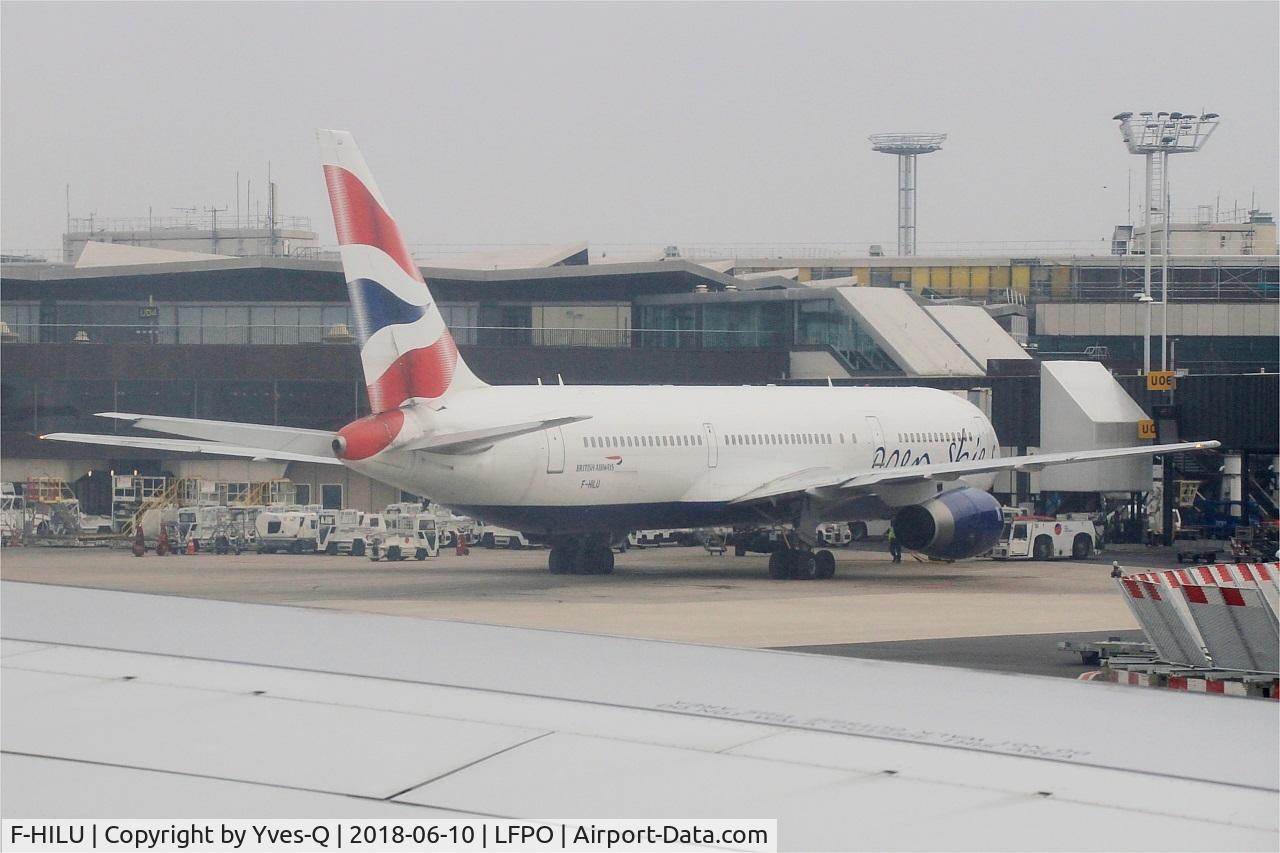 F-HILU, 1990 Boeing 767-336 C/N 24341, Boeing 767-336, Boarding area, Paris-Orly airport (LFPO-ORY)