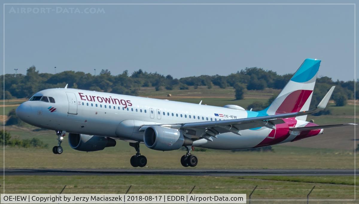 OE-IEW, 2016 Airbus A320-214 C/N 7148, Airbus A320-214