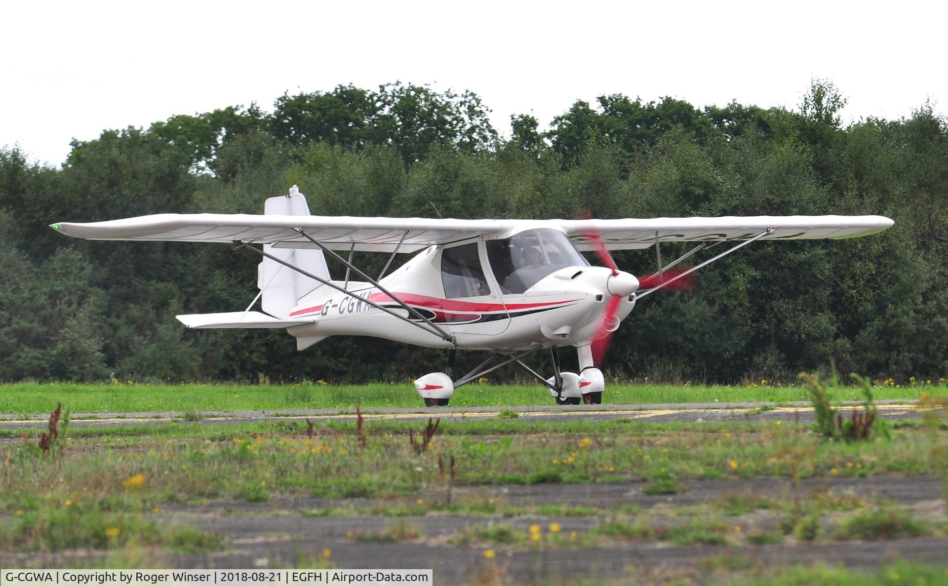 G-CGWA, 2011 Comco Ikarus C42 FB80 Bravo C/N 1103-7139, Resident Ikarus C.42 aircraft.