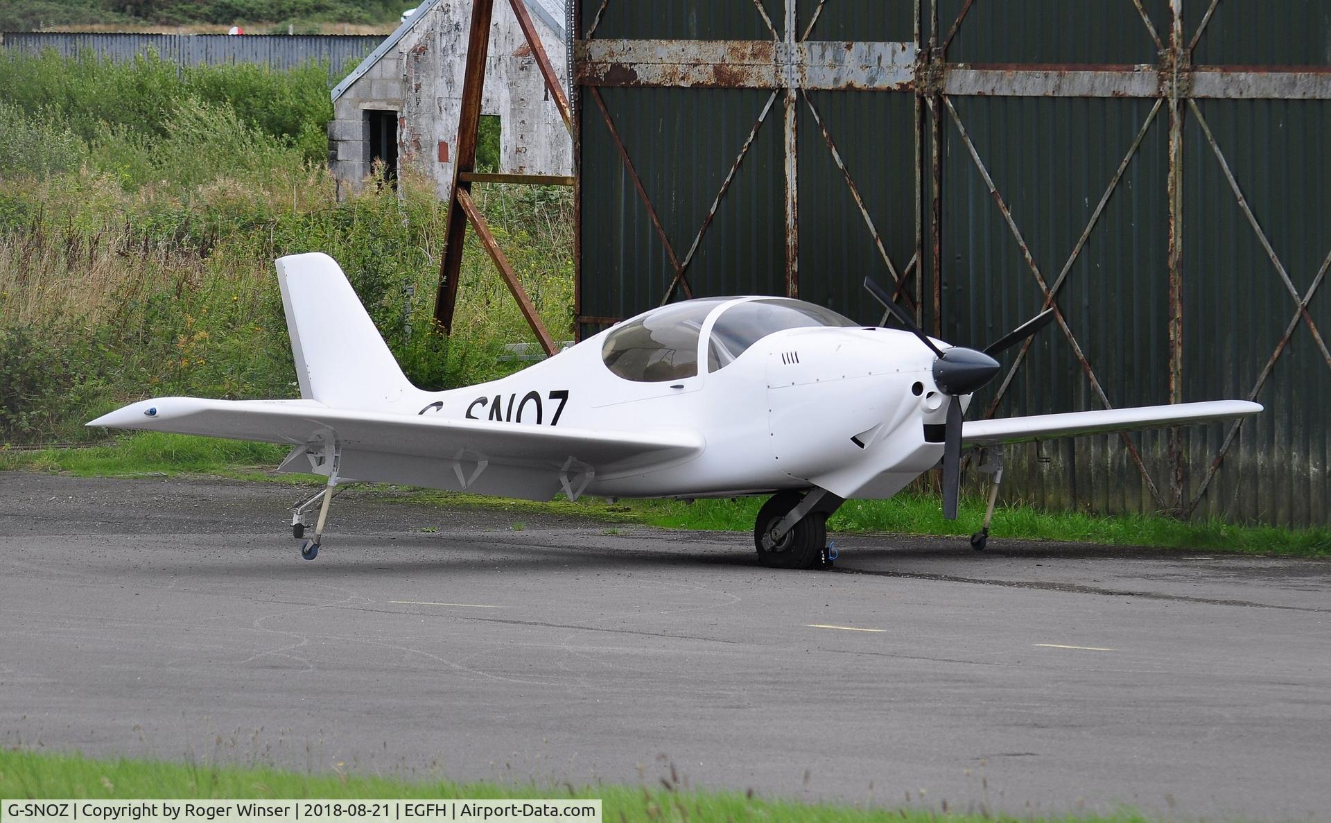 G-SNOZ, 1994 Europa Monowheel C/N PFA 247-12545, Resident Europa Monowheel aircraft.