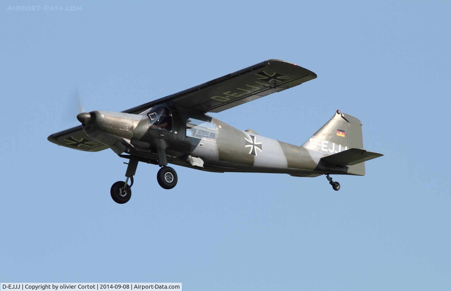 D-EJJJ, 1957 Dornier Do-27B-1 C/N 192, leaving payerne after Air 14 airshow