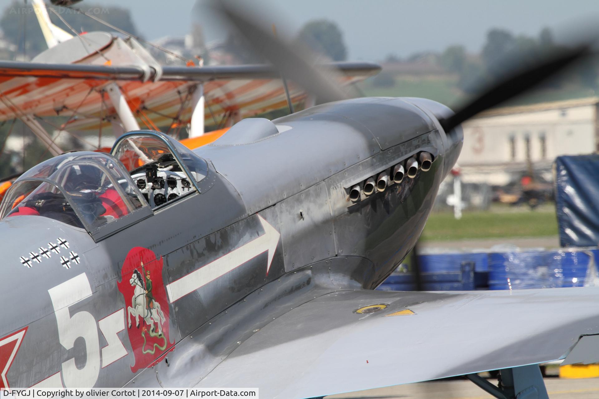 D-FYGJ, 1996 Yakovlev Yak-3U C/N 0470204, payerne Air 14