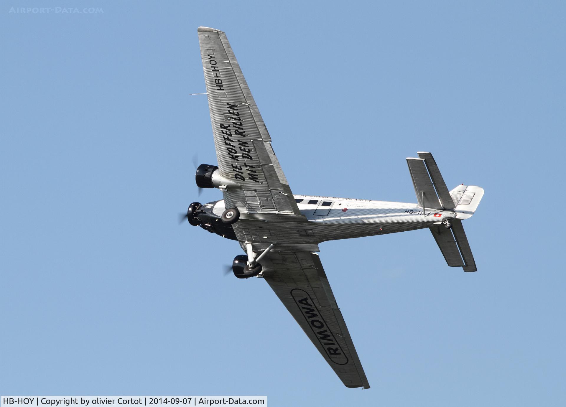 HB-HOY, 1949 Junkers (CASA) 352A-3 (Ju-52) C/N 96, Air 14