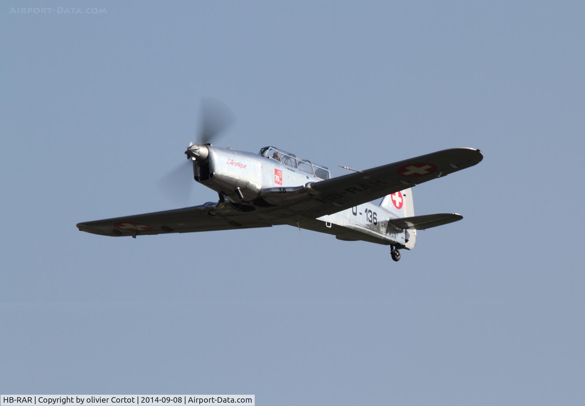 HB-RAR, 1950 Pilatus P2-06 C/N 56, Same Pilatus 10 years later