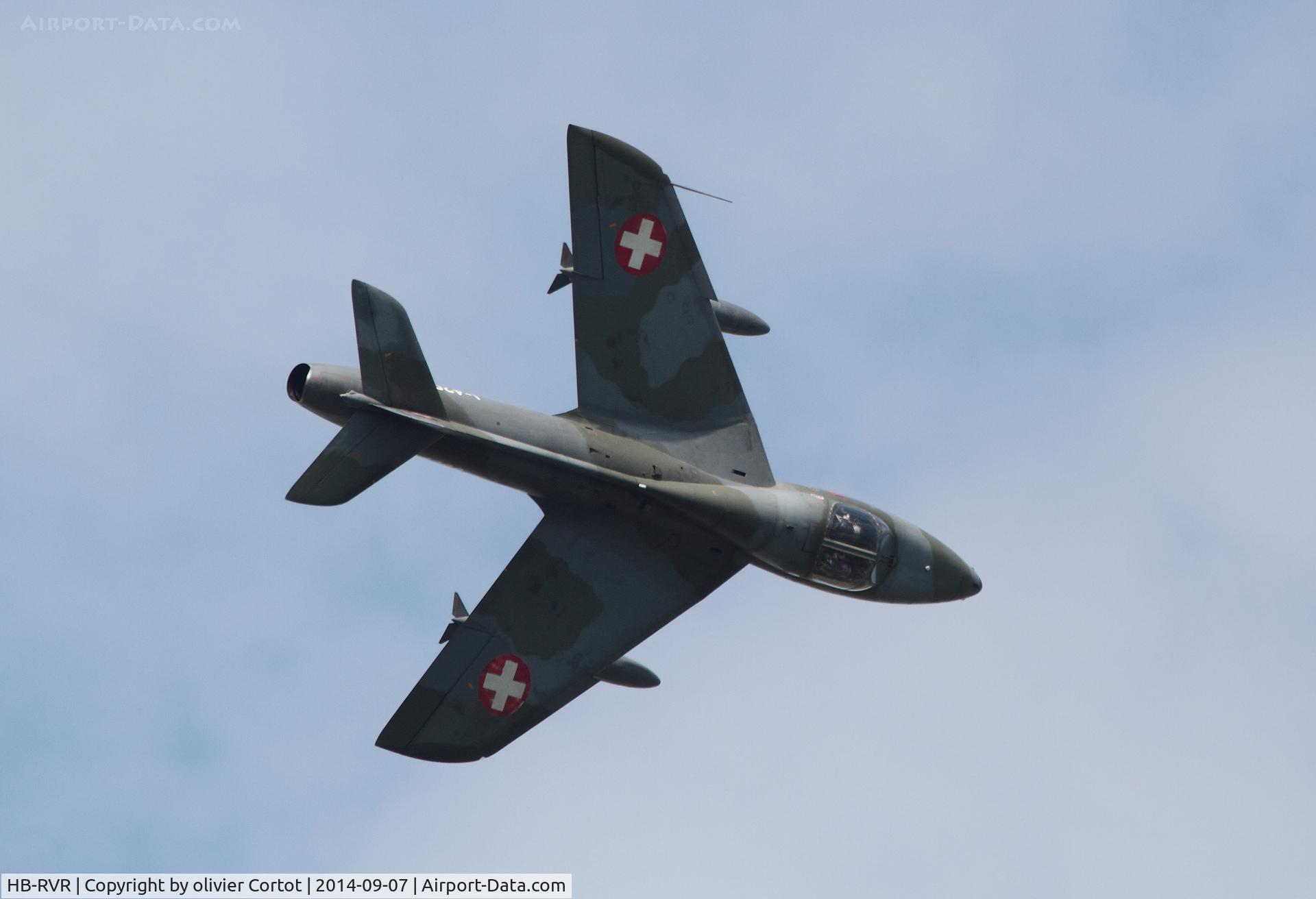 HB-RVR, 1955 Hawker Hunter T.68 C/N 41H-670806, Air 14 airshow