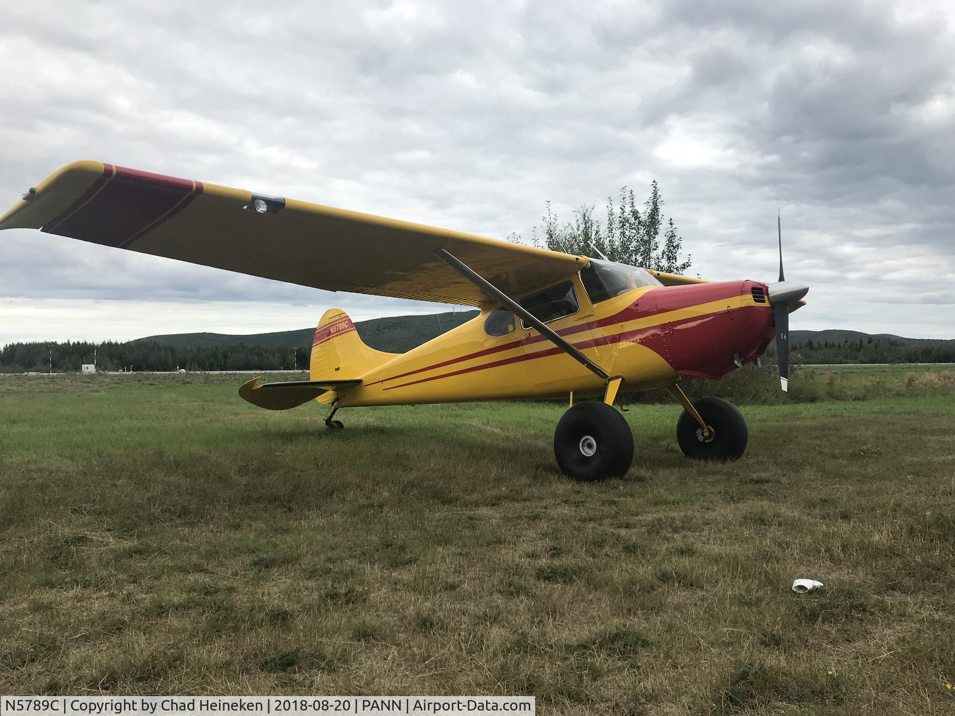 N5789C, 1950 Cessna 170A C/N 19743, Aug 2018 test flying new 31