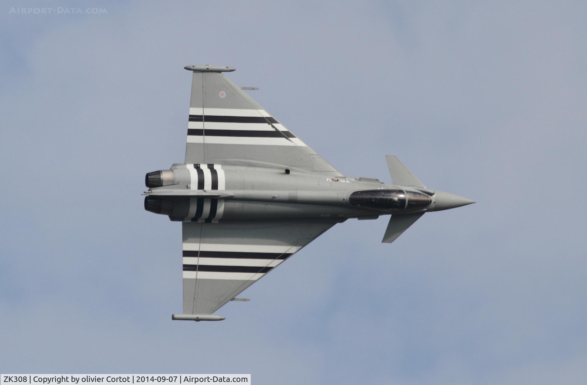 ZK308, 2009 Eurofighter EF-2000 Typhoon FGR4 C/N BS059, Air 14
