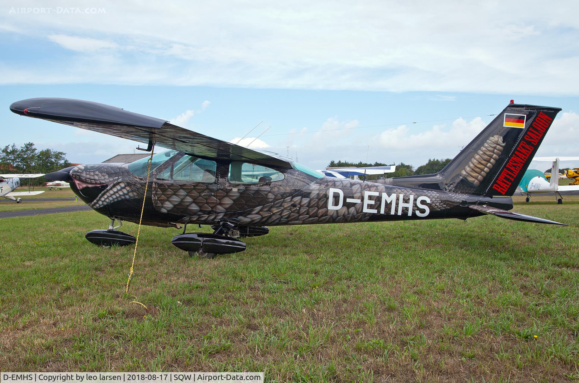 D-EMHS, Cessna 177B Cardinal C/N 17701687, Skive 17.8.2018
