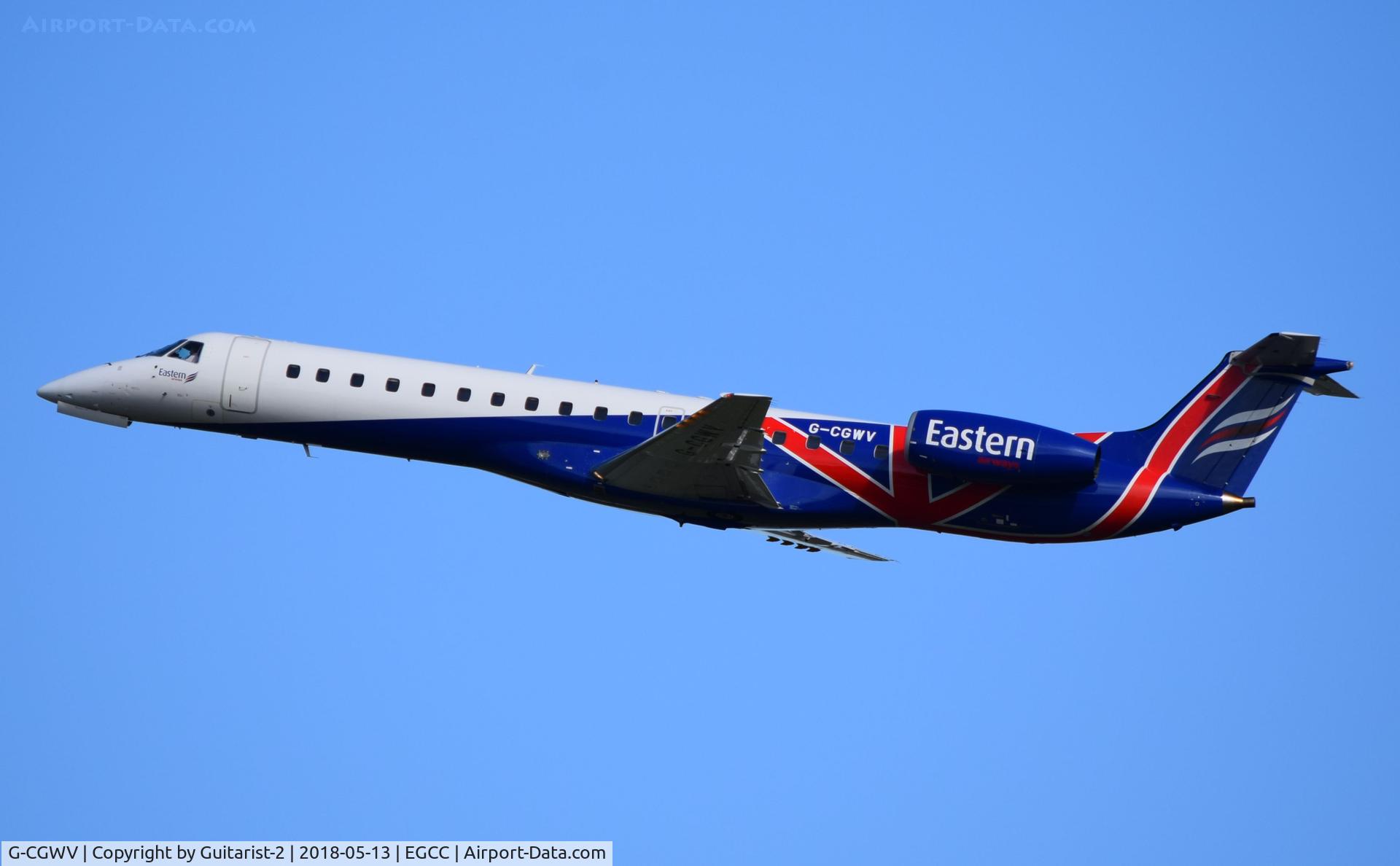 G-CGWV, 2000 Embraer ERJ-145MP (EMB-145MP) C/N 145362, At Manchester