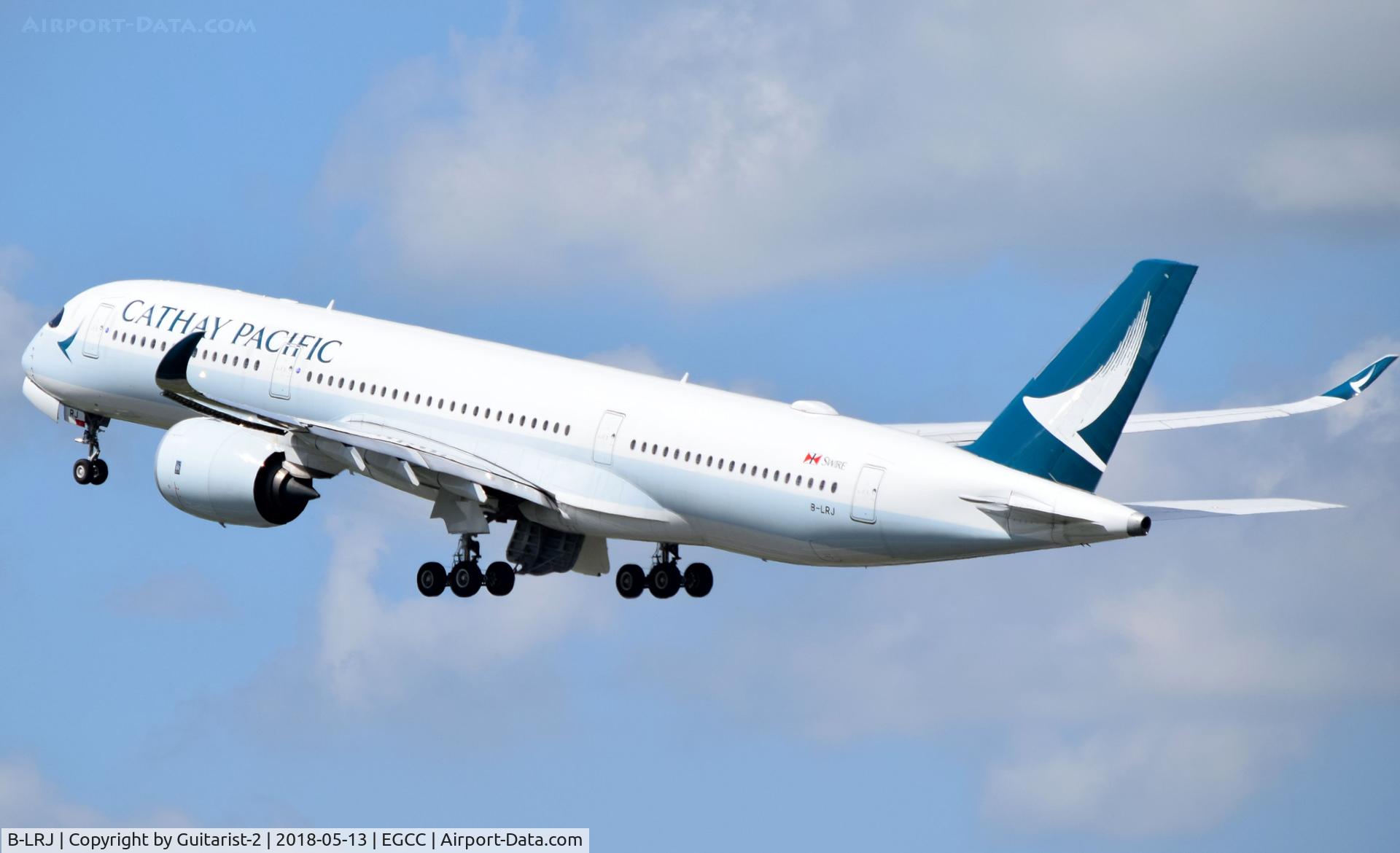 B-LRJ, 2016 Airbus A350-941 C/N 061, At Manchester