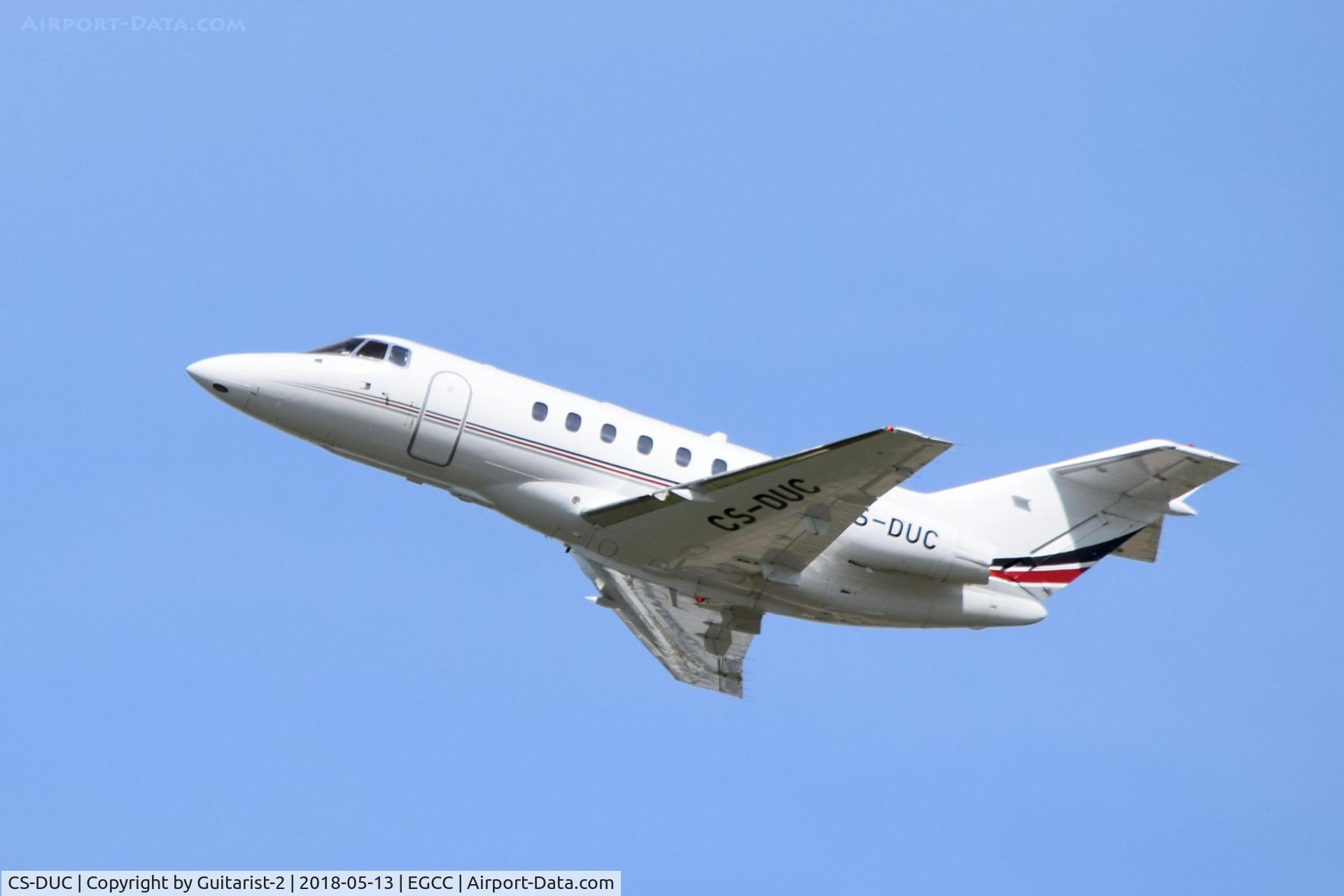 CS-DUC, 2008 Hawker Beechcraft 750 C/N HB-06, At Manchester