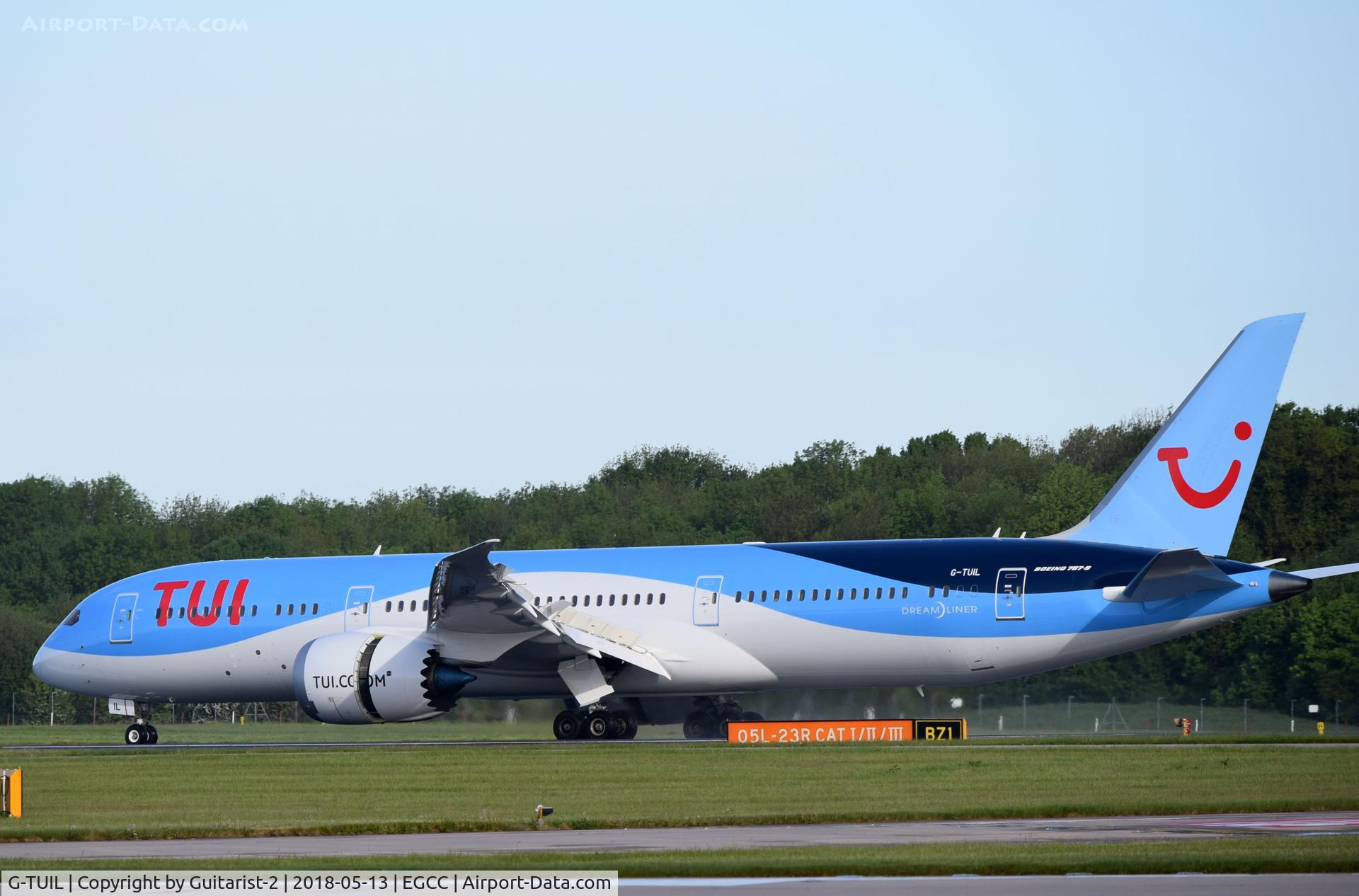 G-TUIL, 2018 Boeing 787-9 Dreamliner C/N 64053, At Manchester
