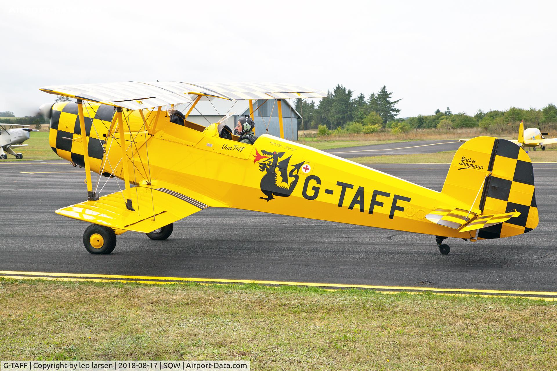 G-TAFF, 1957 CASA 1-131E Jungmann C/N 1129, Skive 17.8.2018 Vintage Aerobatic Wold Championship