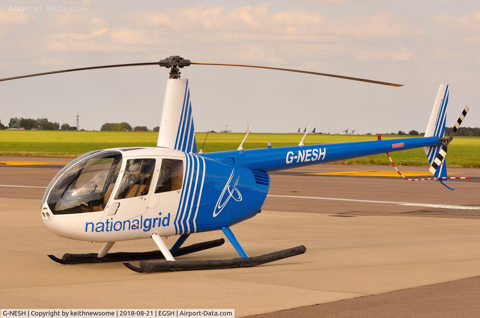 G-NESH, 2007 Robinson R44 Clipper II C/N 11609, Regular Visitor.