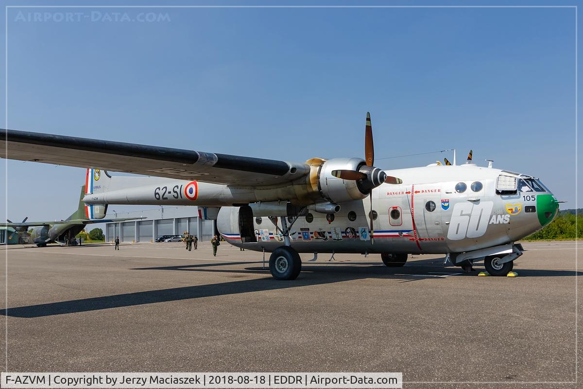 F-AZVM, 1956 Nord N-2501F Noratlas C/N 105, Nord N-2501F, c/n: 105