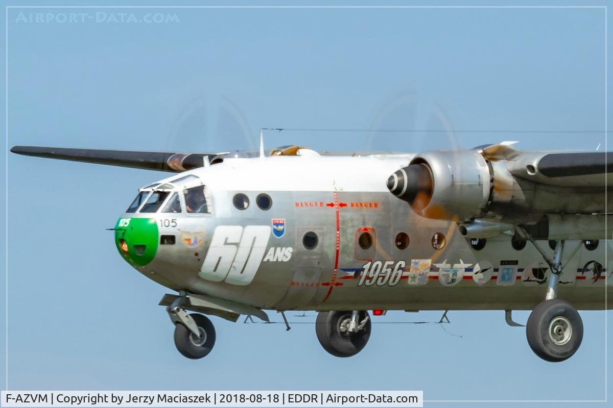 F-AZVM, 1956 Nord N-2501F Noratlas C/N 105, Nord N-2501F, c/n: 105
