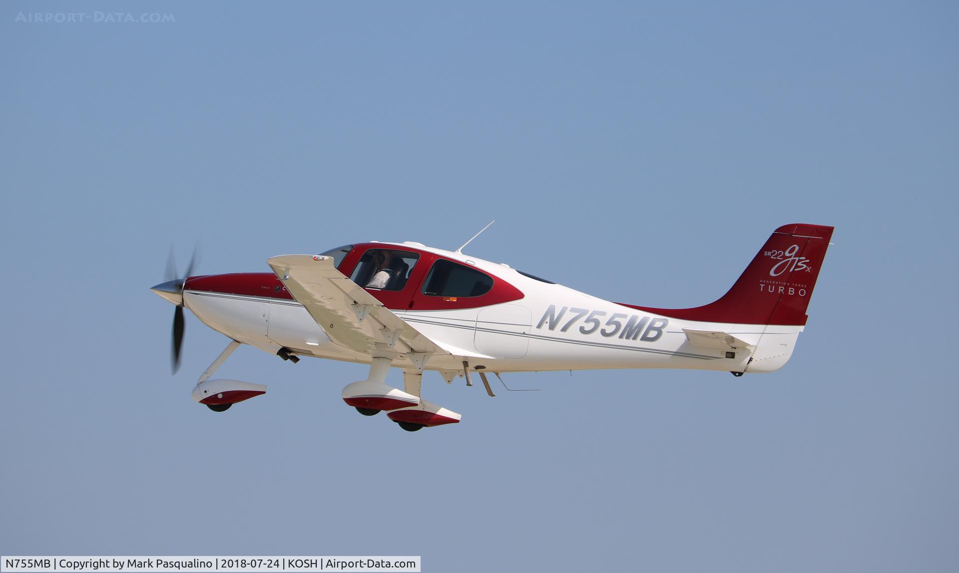 N755MB, 2008 Cirrus SR22 G3 GTSX Turbo C/N 3197, Cirrus SR22
