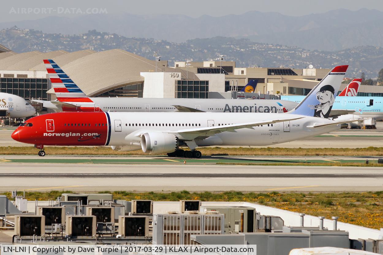 LN-LNI, 2016 Boeing 787-9 Dreamliner C/N 37307, Greta Garbo