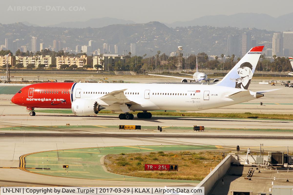 LN-LNI, 2016 Boeing 787-9 Dreamliner C/N 37307, Greta Garbo