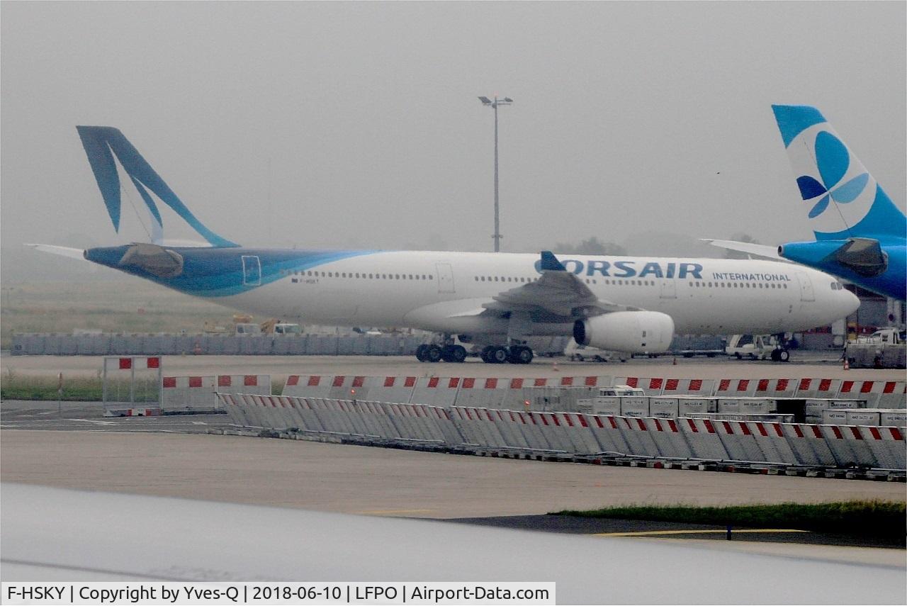 F-HSKY, 2012 Airbus A330-343 C/N 1359, Airbus A330-343, Parked, Paris-Orly airport (LFPO-ORY)