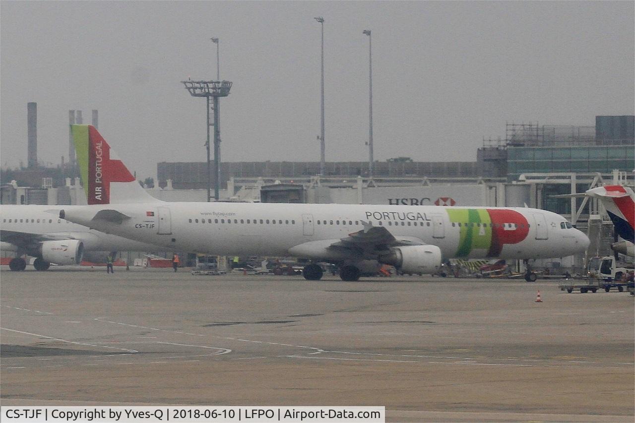 CS-TJF, 2000 Airbus A321-211 C/N 1399, Airbus A321-211, Push back, Paris-Orly Airport (LFPO-ORY)