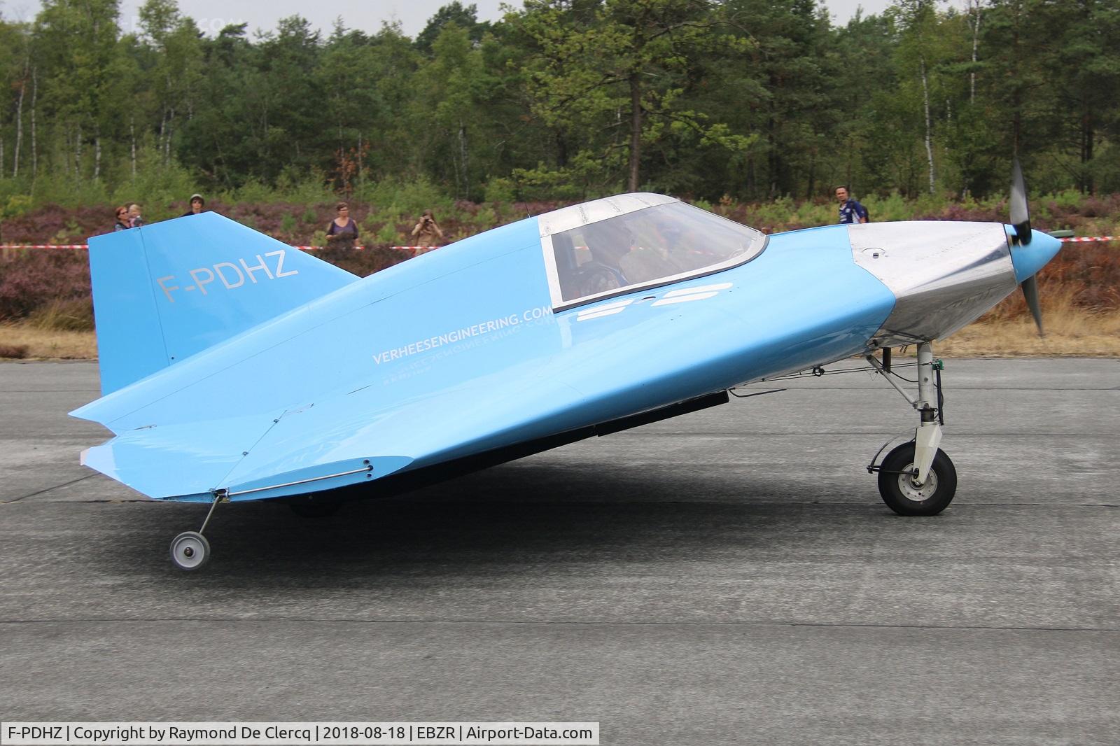 F-PDHZ, Verhees Delta 2B C/N 01, Zoersel fly in.
