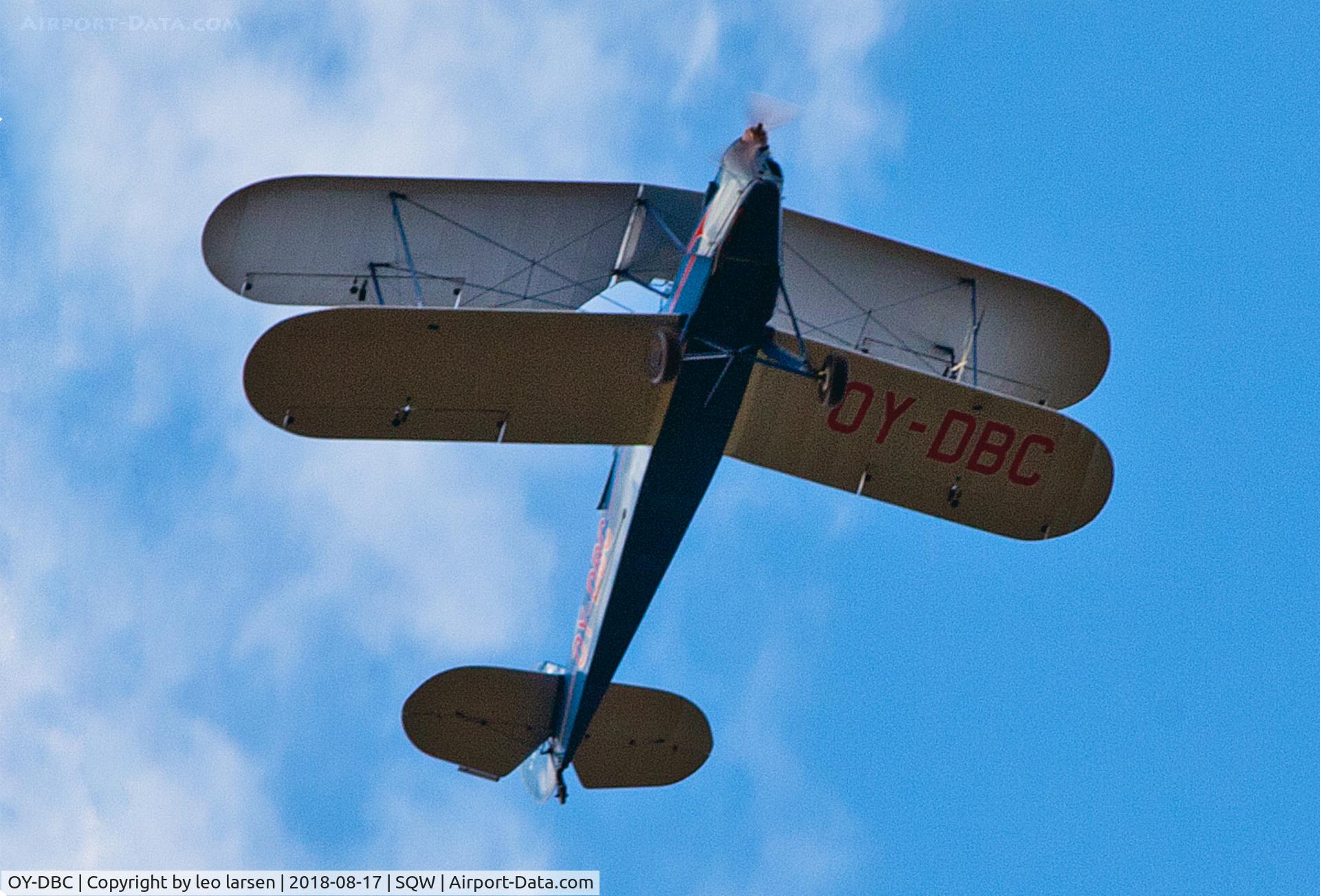 OY-DBC, 1955 Stampe-Vertongen SV-4B C/N 1204, Skive 17.8.2018 Vintage Aerobatic Wold Championship
