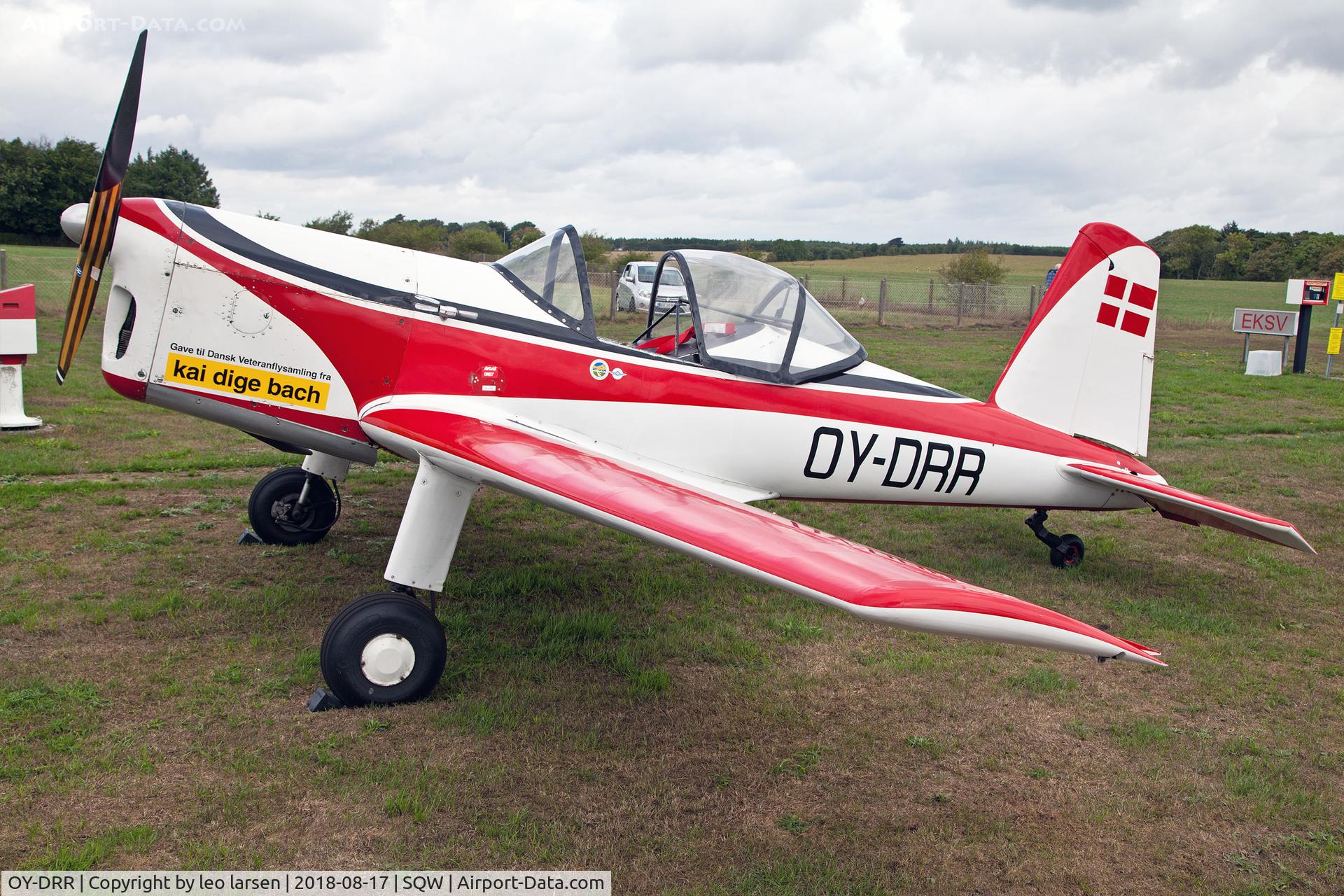 OY-DRR, 1949 SAI KZ VIII C/N 203, Skive 17.8.2018 Vintage Aerobatic  Wold Championship.