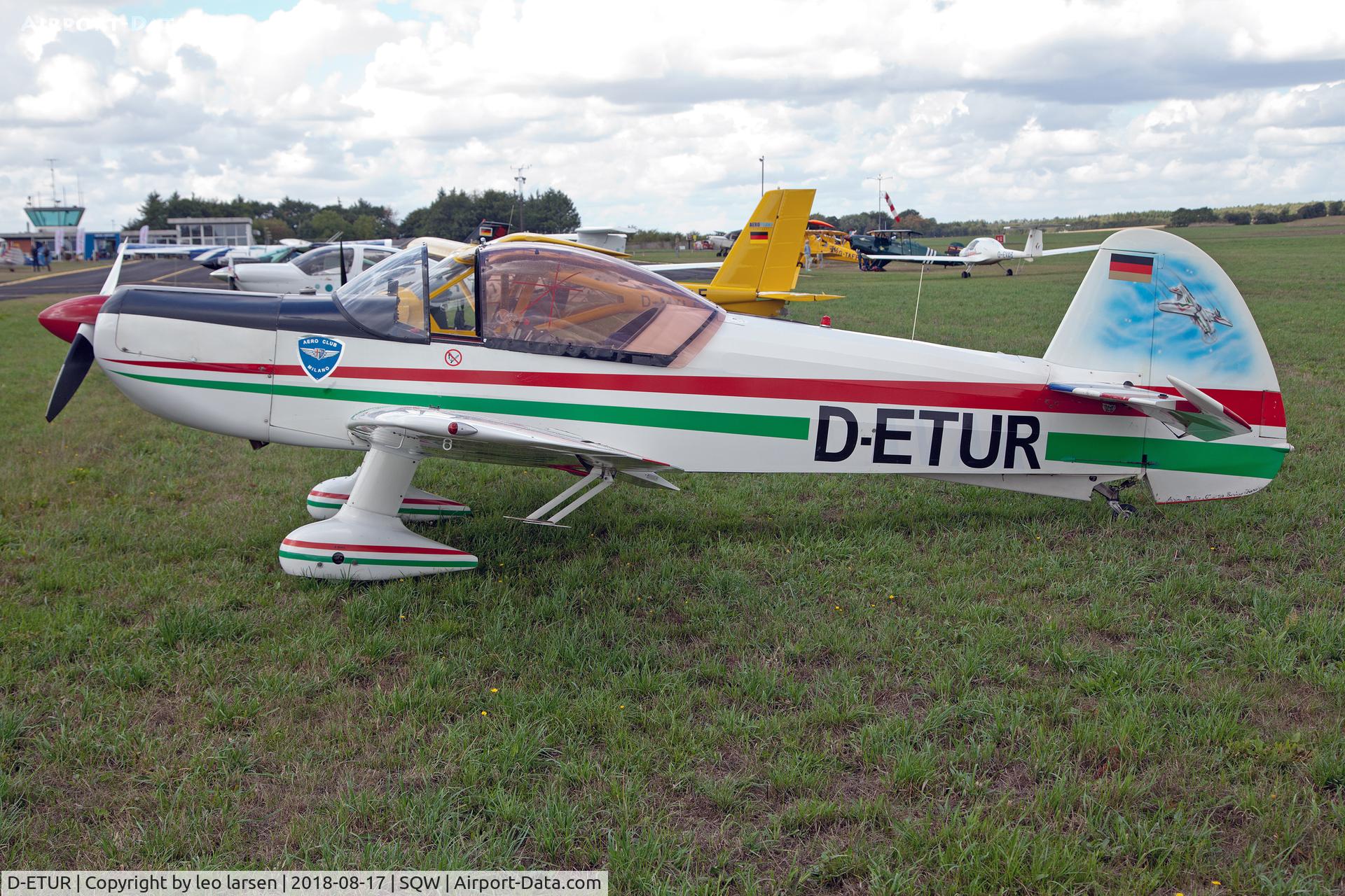 D-ETUR, 1973 Mudry CAP-10B C/N 38, Skive 17.8.2018