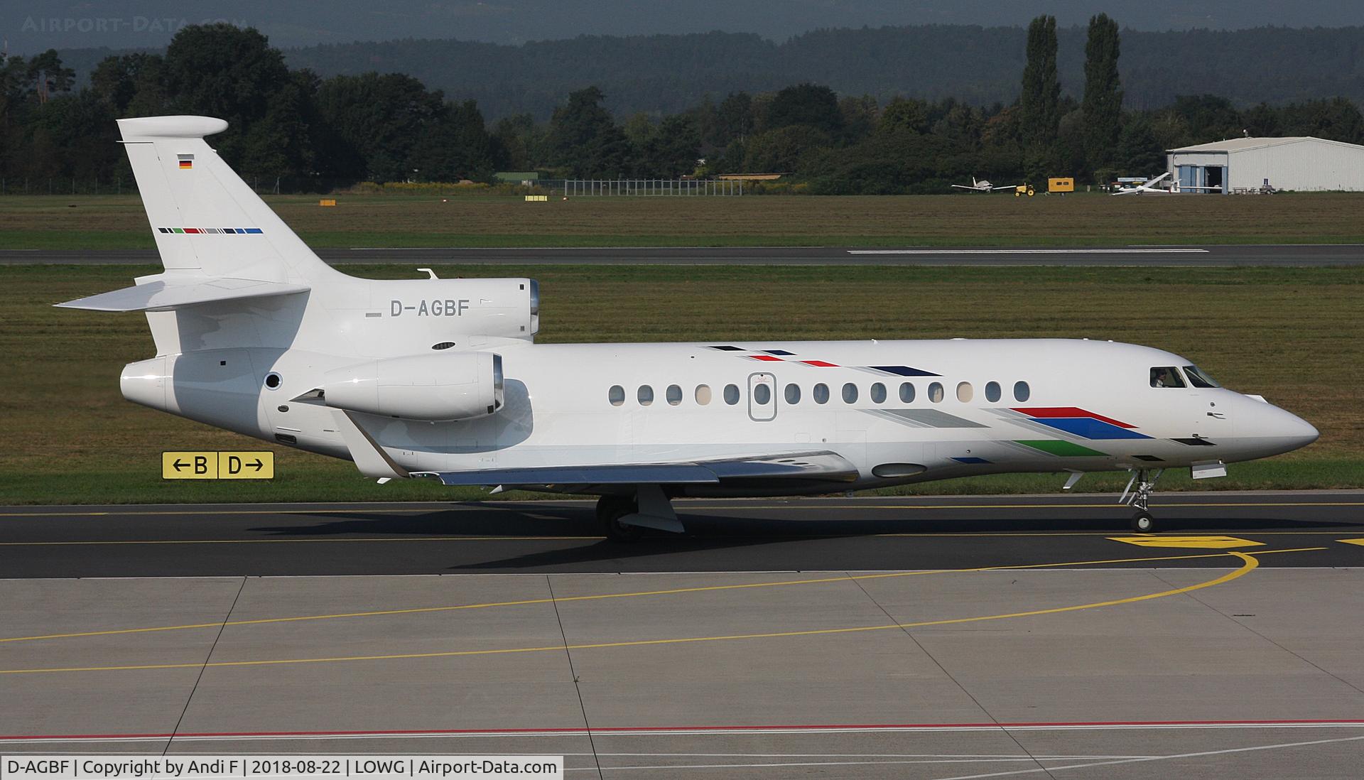 D-AGBF, 2016 Dassault Falcon 7X C/N 269, Volkswagen Air Services Falcon 7X