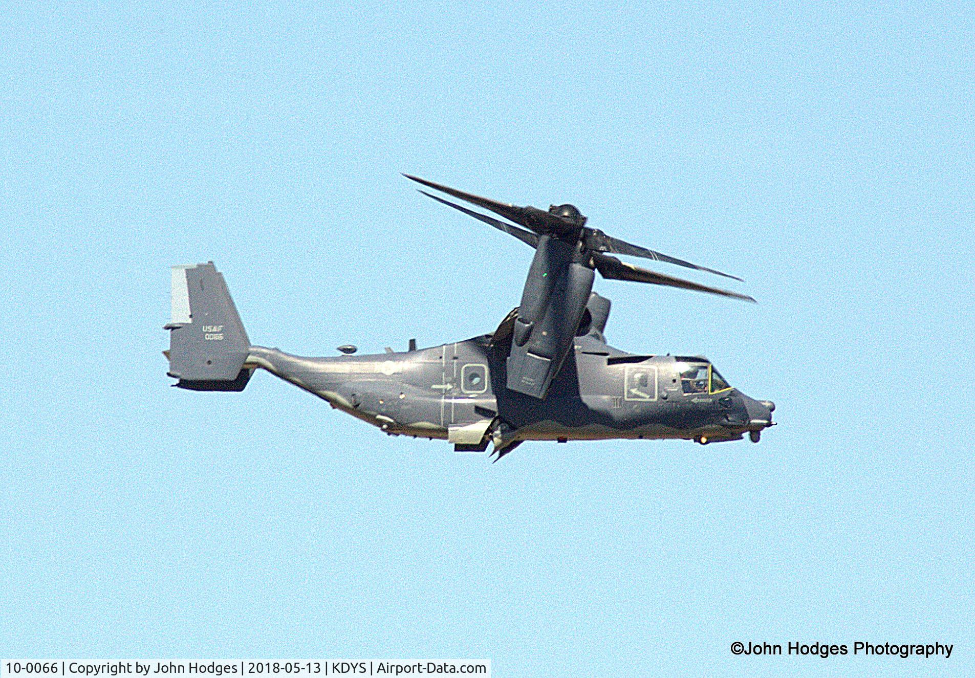 10-0066, Boeing Vertol CV-22B Osprey C/N D1044, 2018 Big Country Airfest