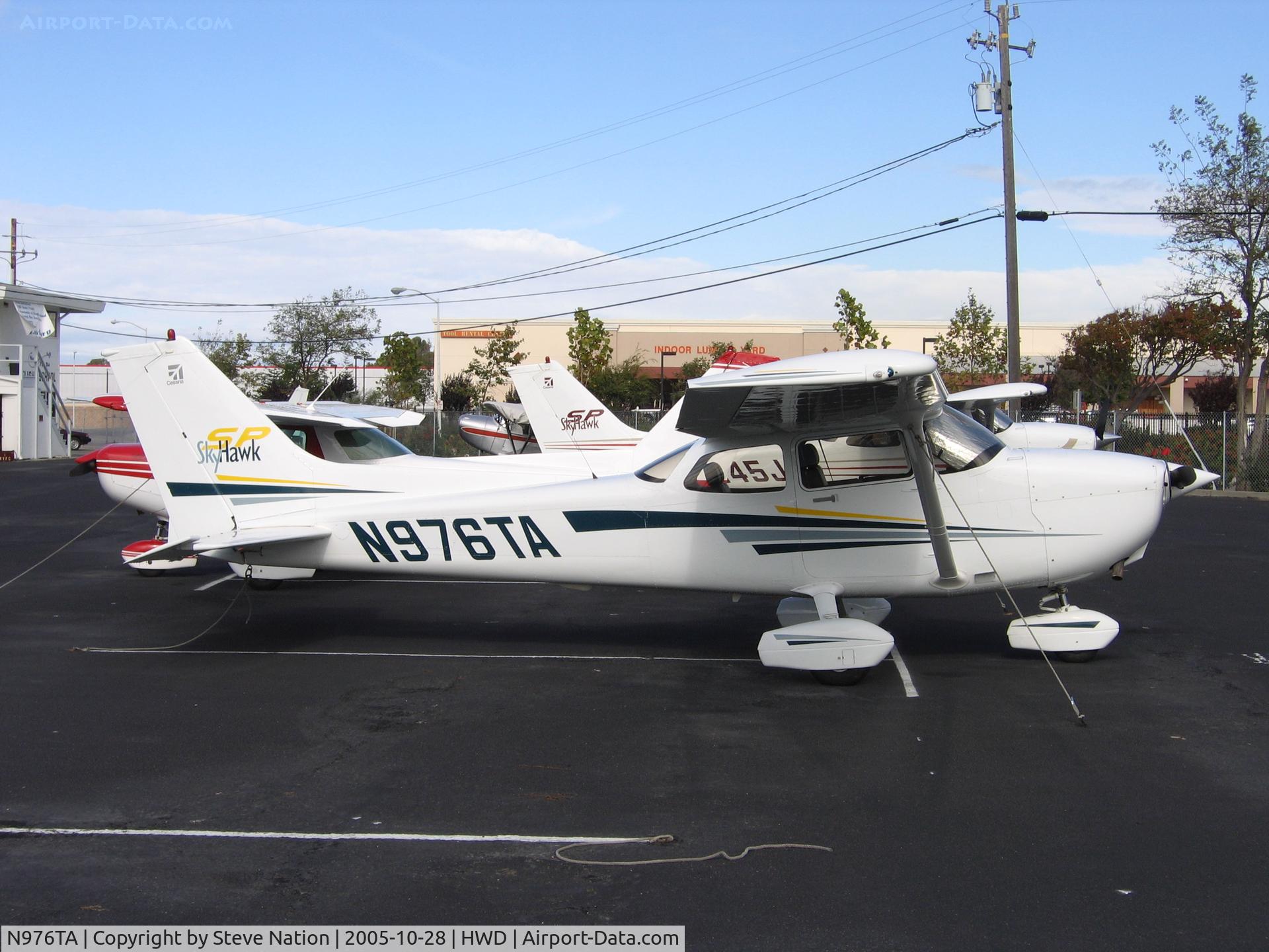 N976TA, 2002 Cessna 172S C/N 172S9076, Planet Aviation 2002 Cessna 172S at Hayward, CA