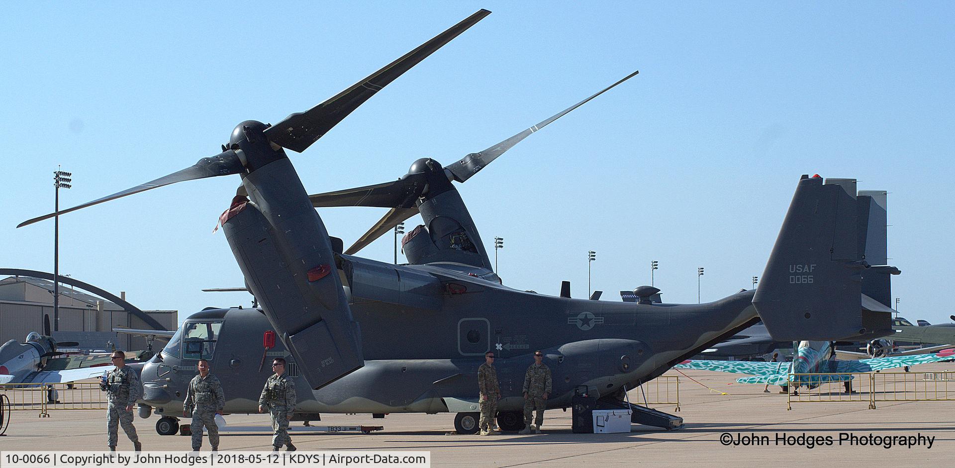 10-0066, Boeing Vertol CV-22B Osprey C/N D1044, 2018 Big Country Airfest