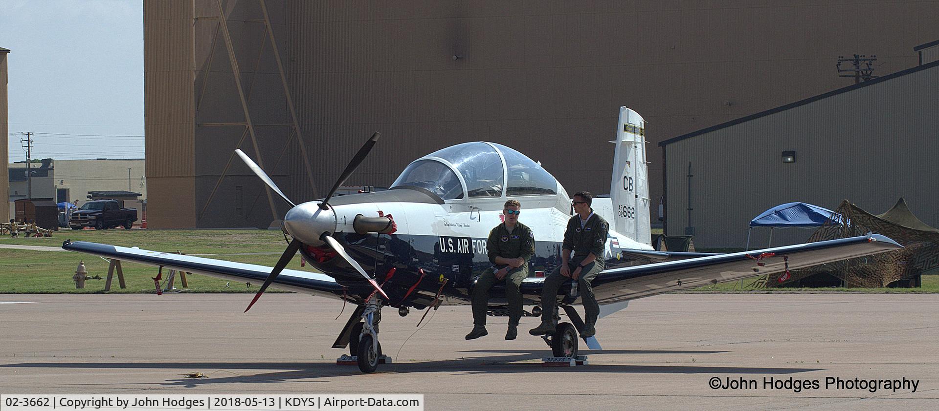 02-3662, Raytheon Beech T-6A Texan II C/N PT-204, 2018 Big Country Airfest