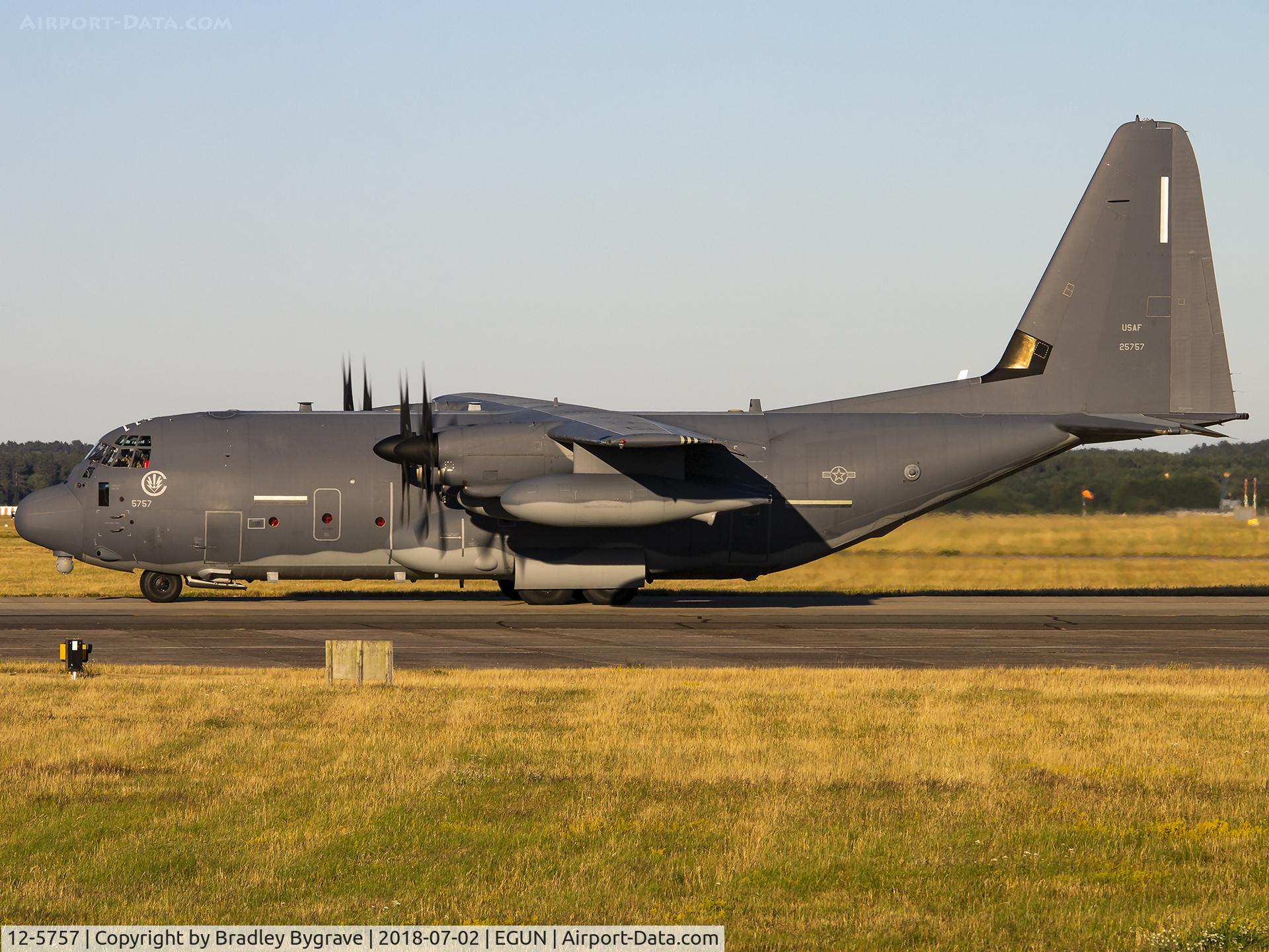 12-5757, 2014 Lockheed Martin MC-130J Commando II C/N 382-5757, Taxiing