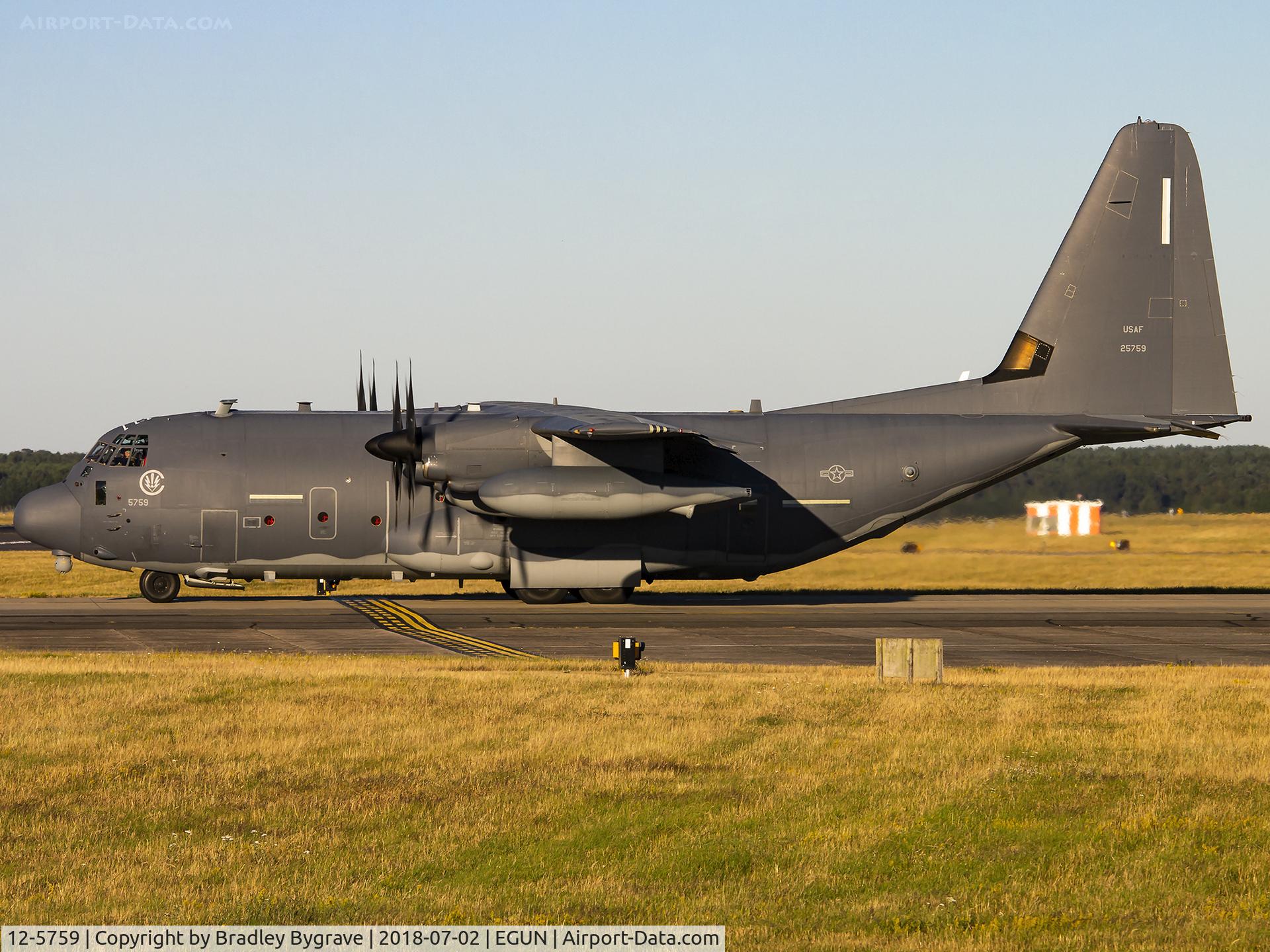 12-5759, 2014 Lockheed Martin MC-130J Commando II C/N 382-5759, Taxiing