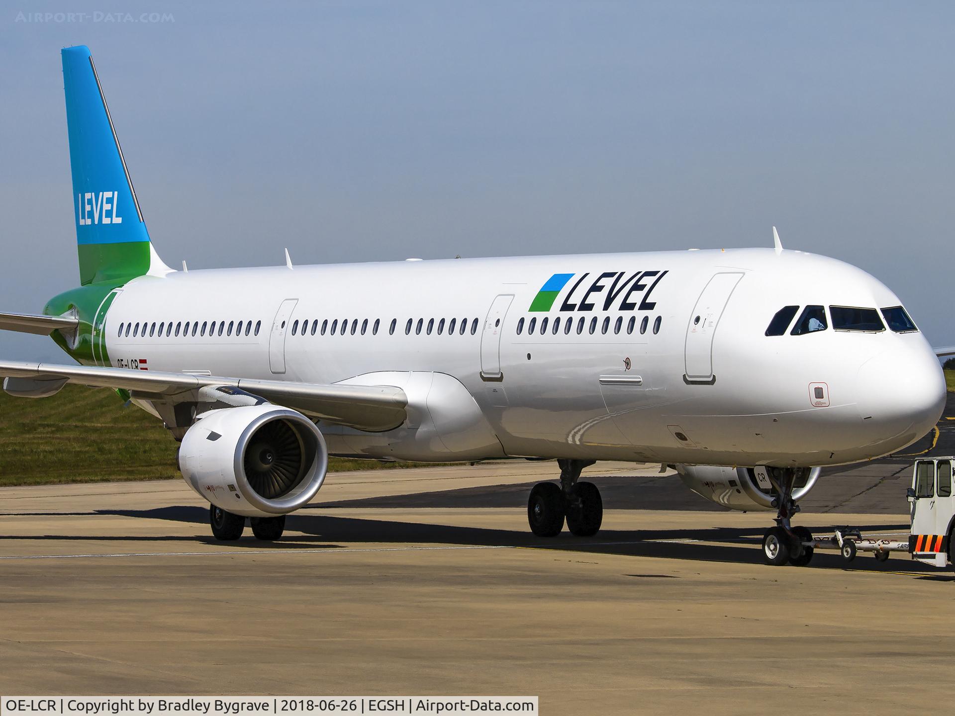OE-LCR, 2015 Airbus A321-211 C/N 6719, Towing