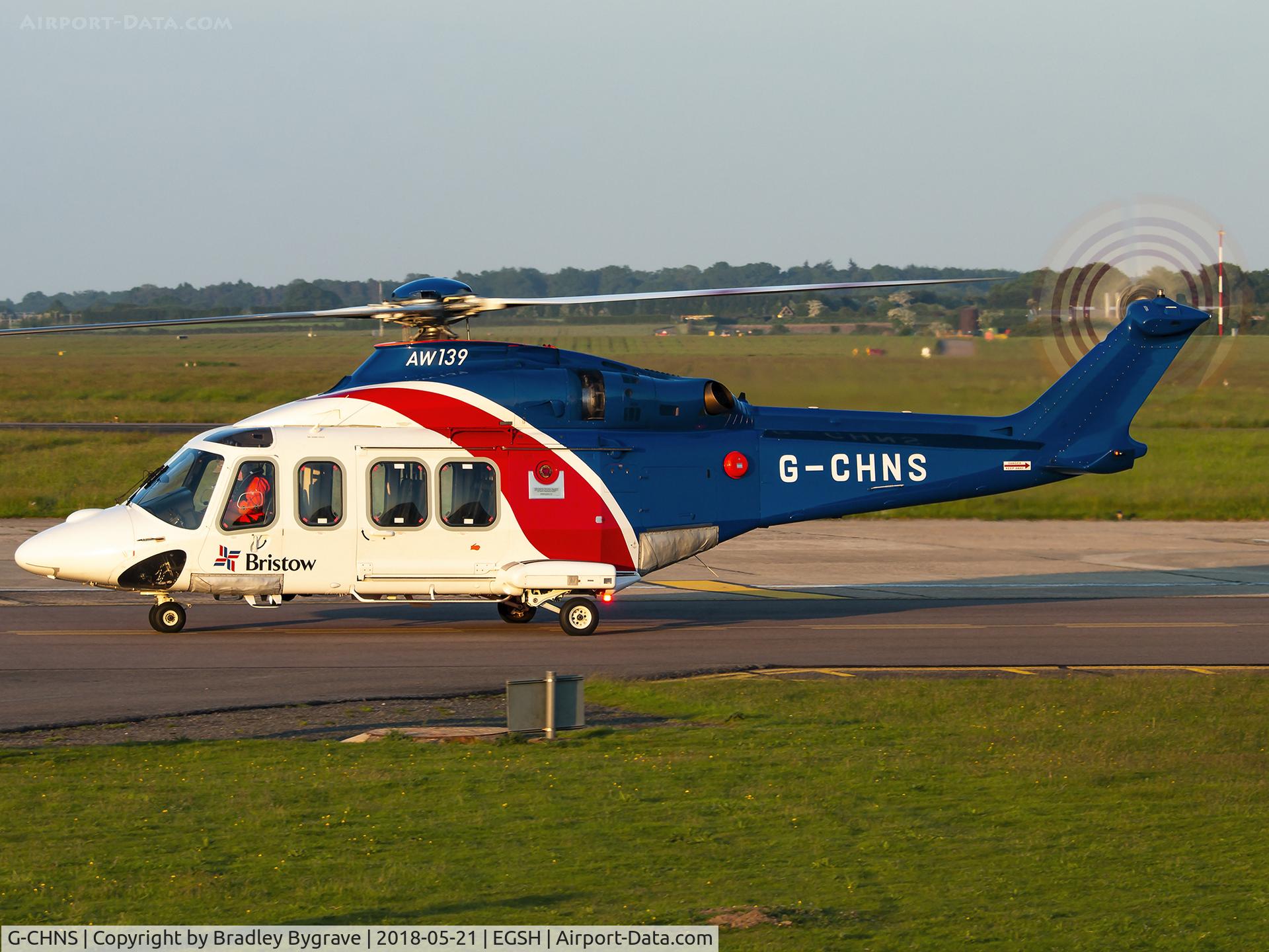 G-CHNS, 2012 AgustaWestland AW-139 C/N 31465, Taxiing