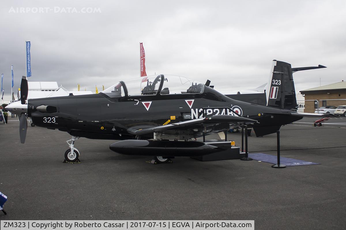 ZM323, 2017 Beechcraft T-6C Texan T.1 C/N PM-110, RIAT 2017