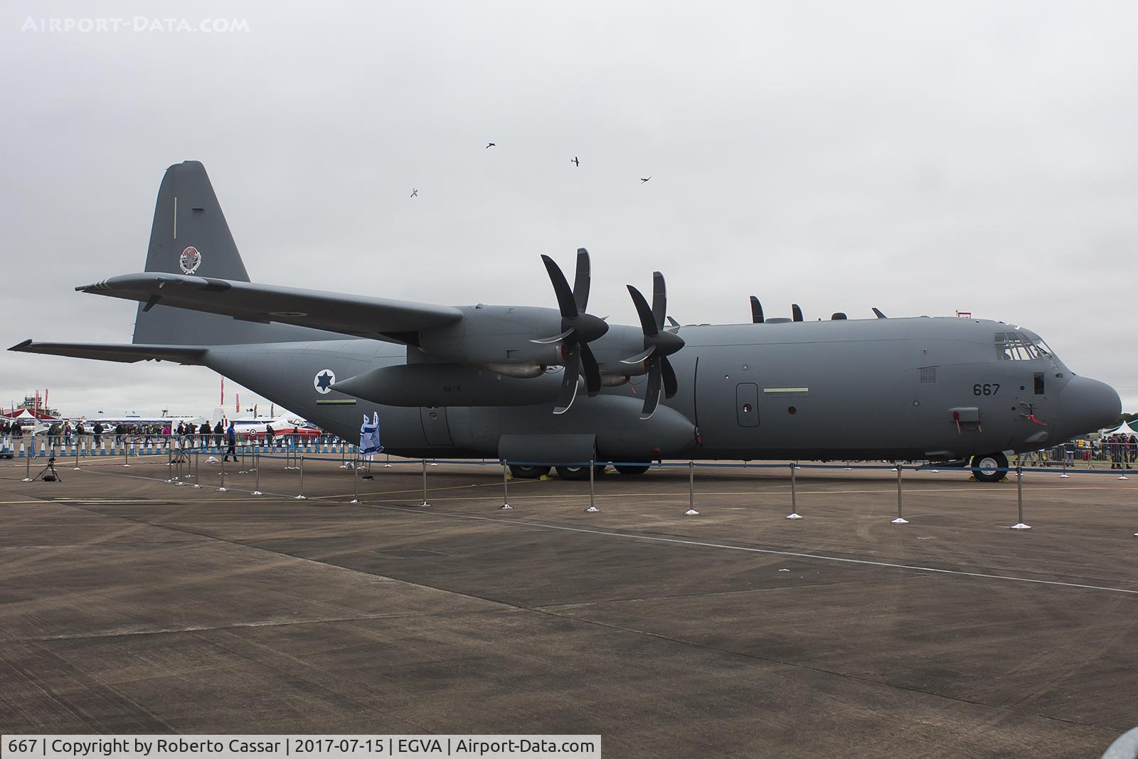 667, Lockheed C-130J-30 Super Hercules C/N 382-5794, RIAT 2017