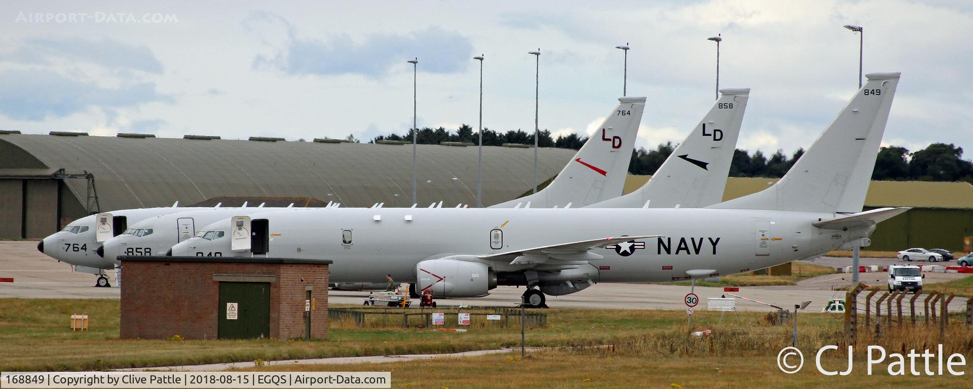 168849, Boeing P-8A Poseidon C/N 44141, Posiedons at Lossiemouth
