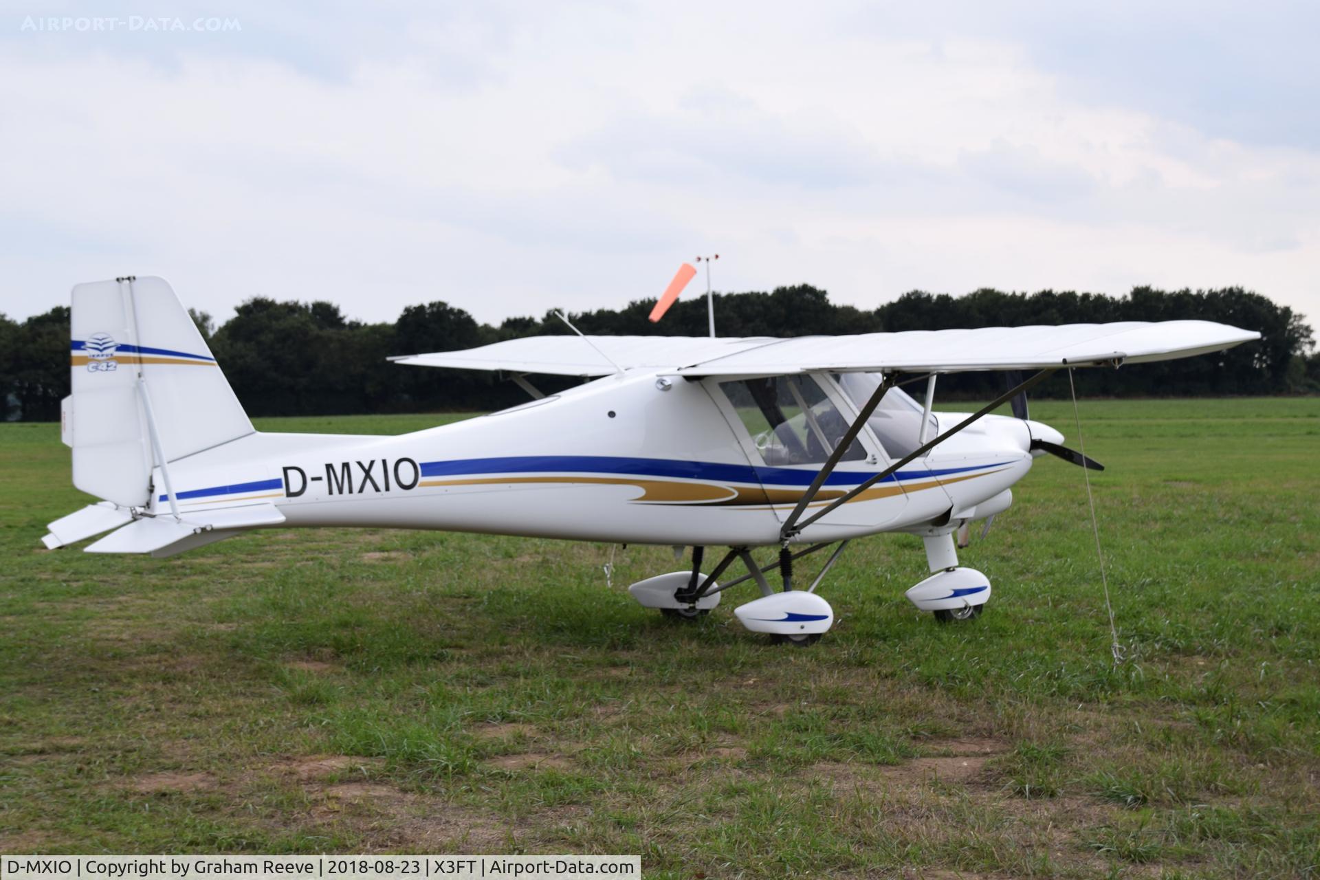 D-MXIO, Comco Ikarus C-42 C/N Not found, Parked at Felthorpe.