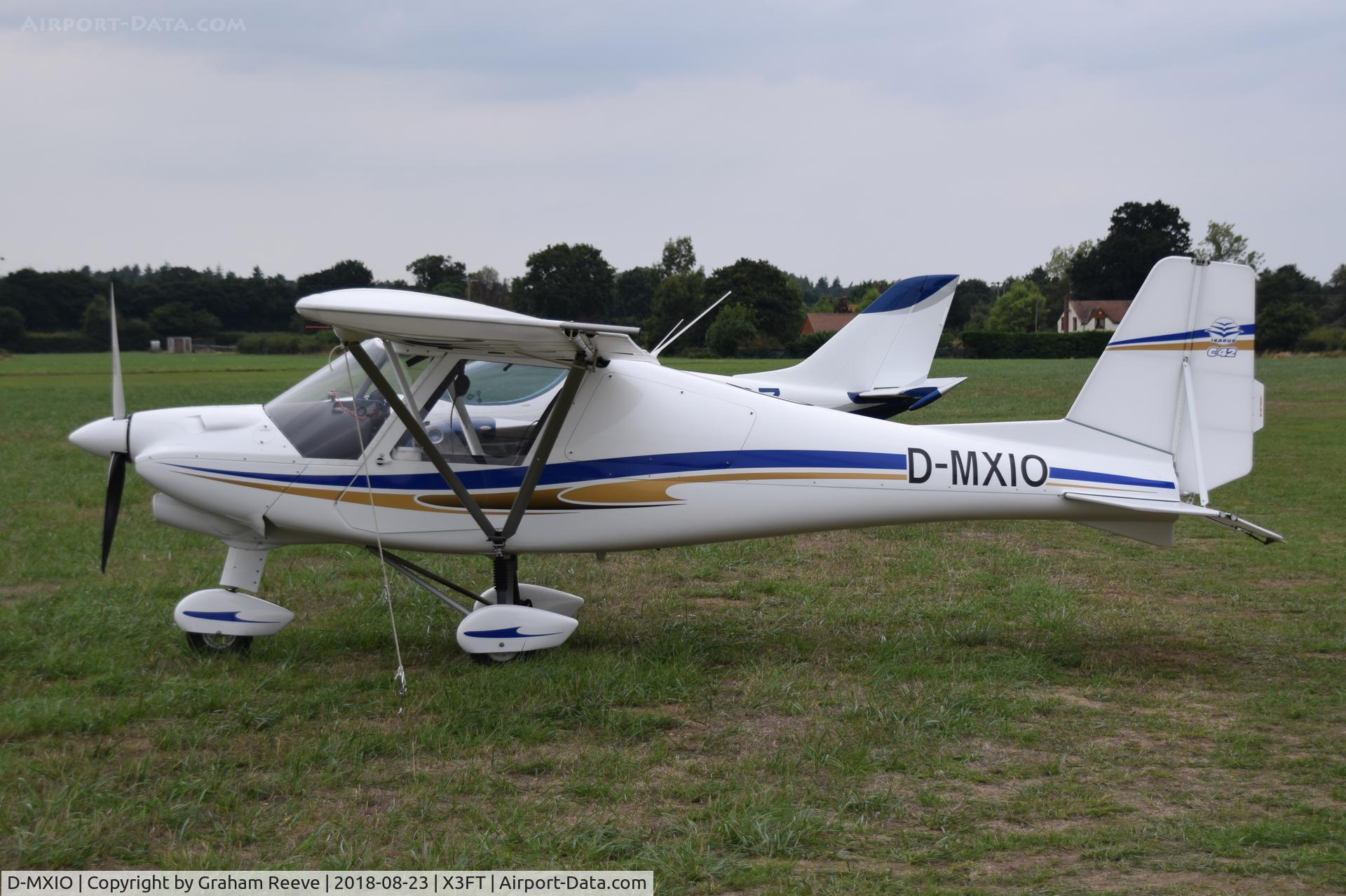 D-MXIO, Comco Ikarus C-42 C/N Not found, Parked at Felthorpe.