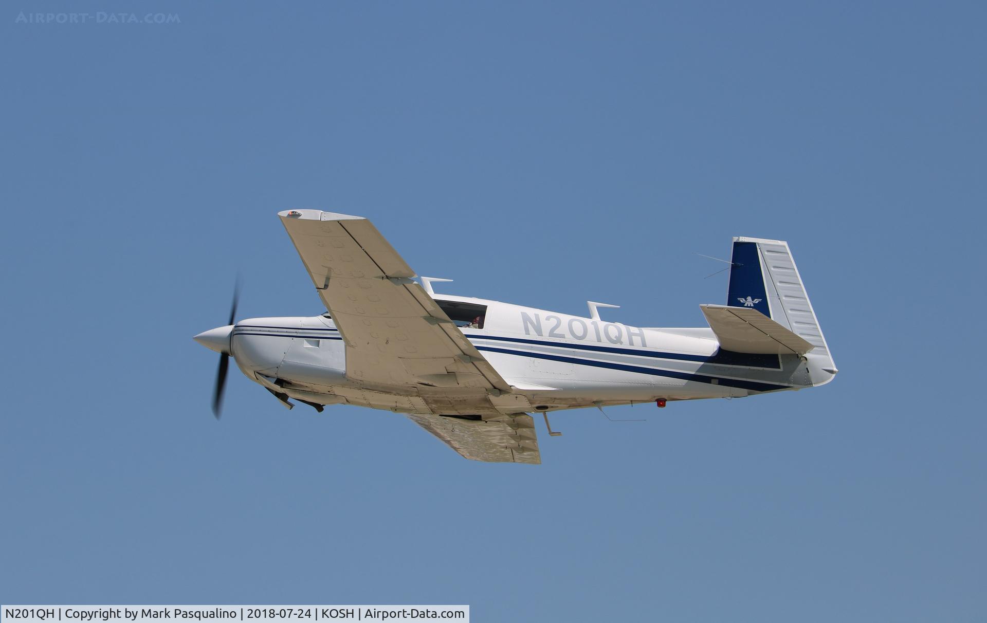 N201QH, 1977 Mooney M20J 201 C/N 24-0348, Mooney M20J