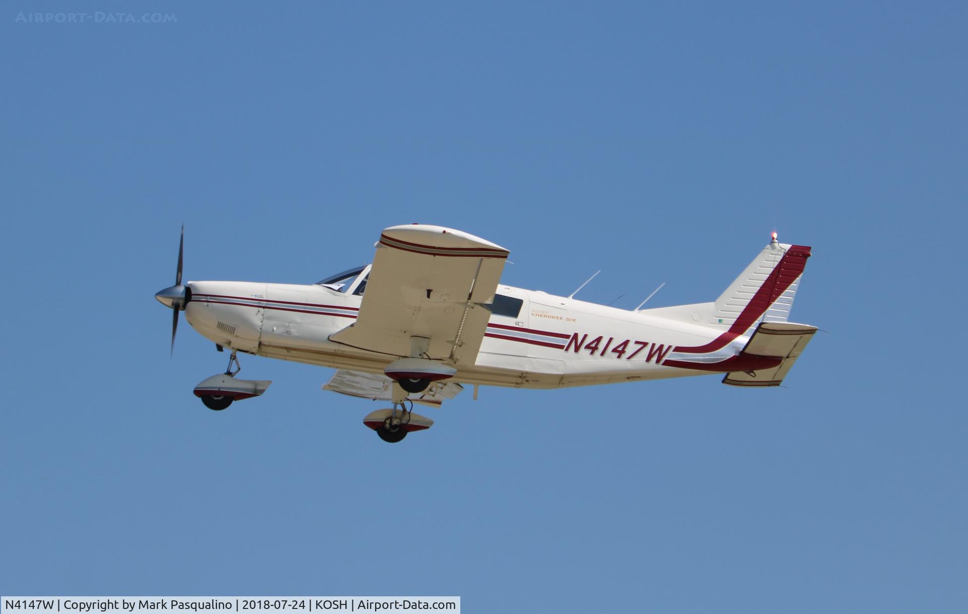 N4147W, 1967 Piper PA-32-300 Cherokee Six C/N 32-40217, Piper PA-32-300