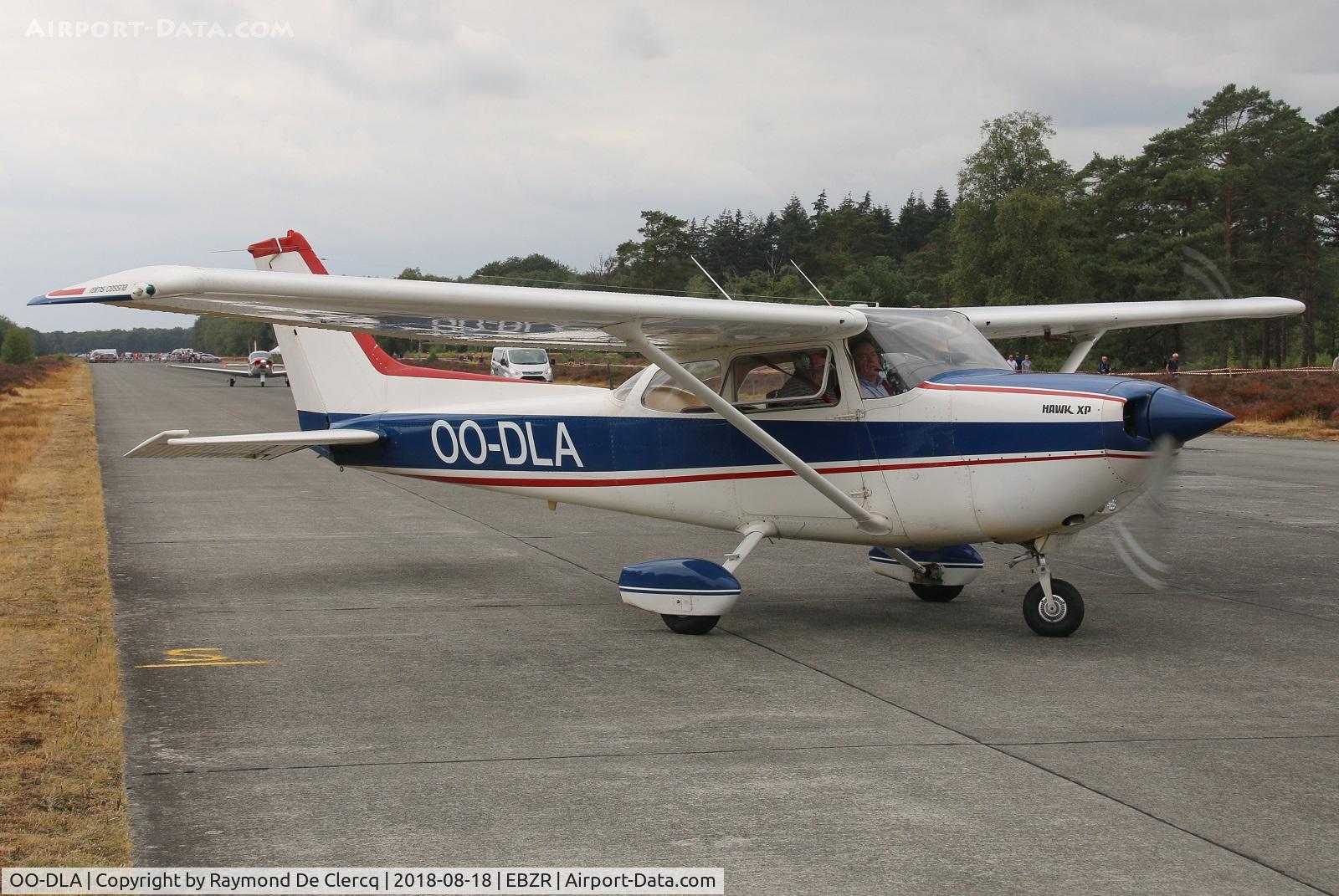 OO-DLA, 1977 Reims FR172K Hawk XP C/N 0608, Zoersel fly in.